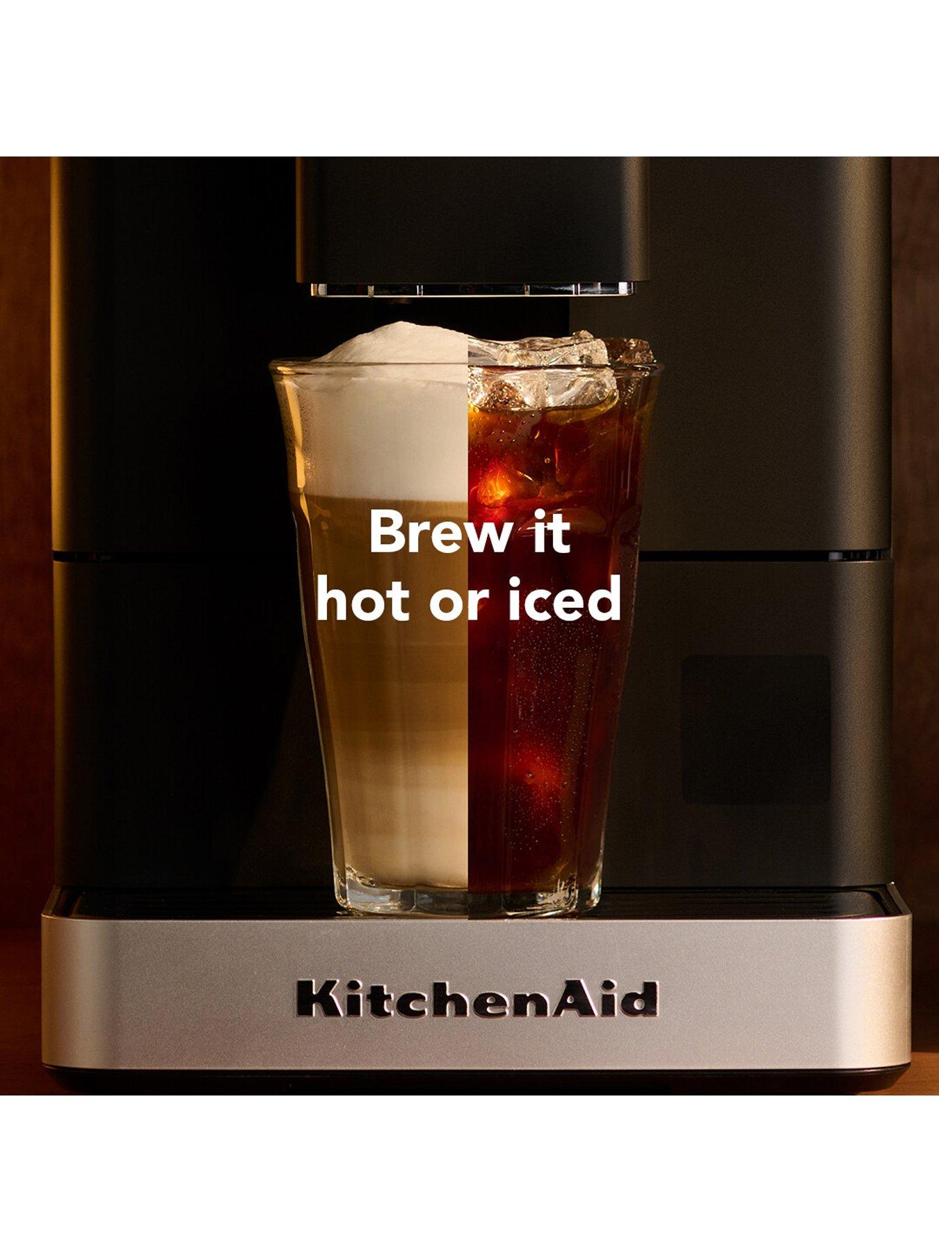 Image 7 of 7 of KitchenAid Fully Automatic Espresso Machine with Iced Coffee KF3-Matte Black