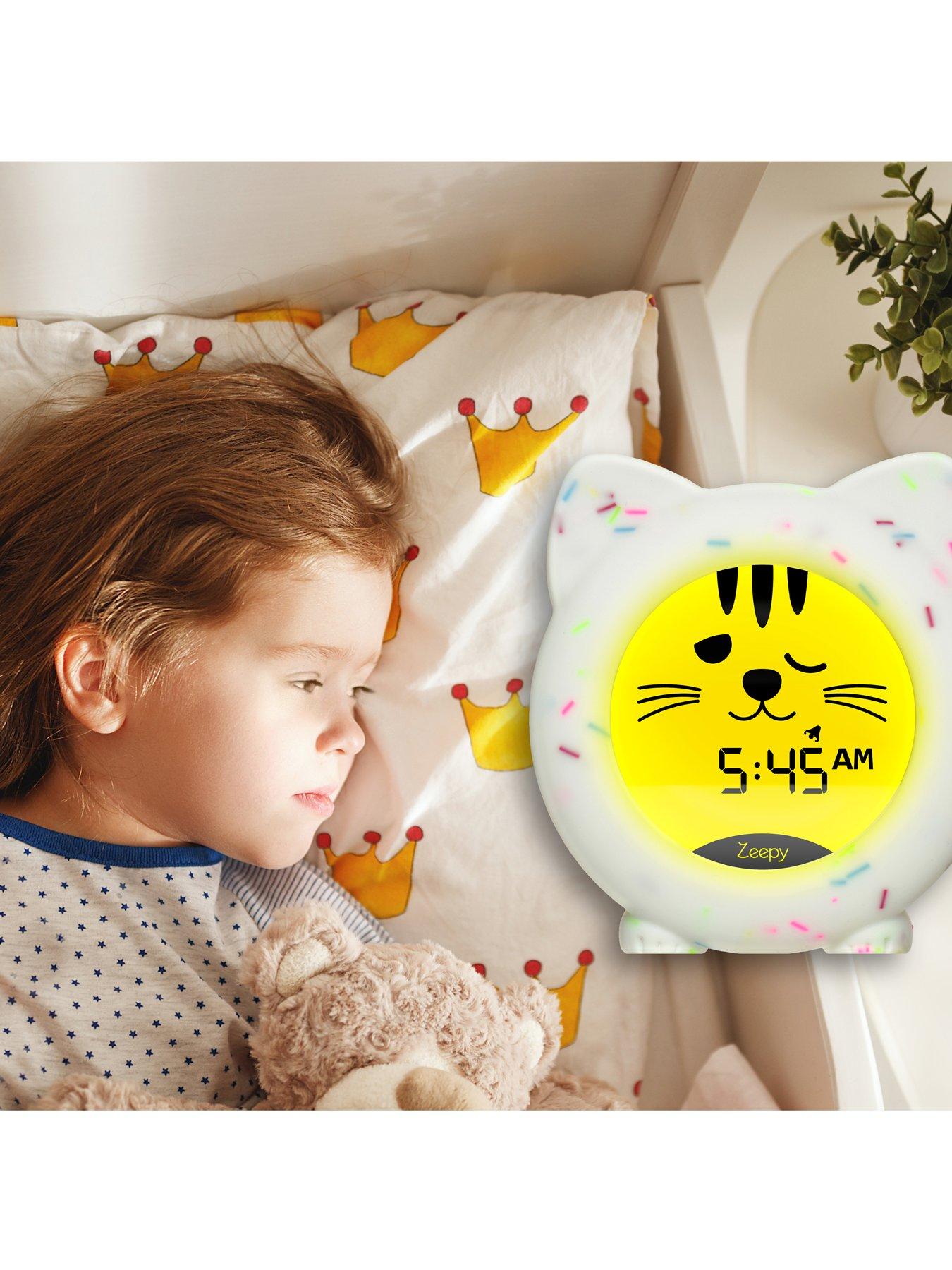 Image 4 of 8 of Zeepy 4 Phase Sleep Trainer Clock - Kip the Kitty