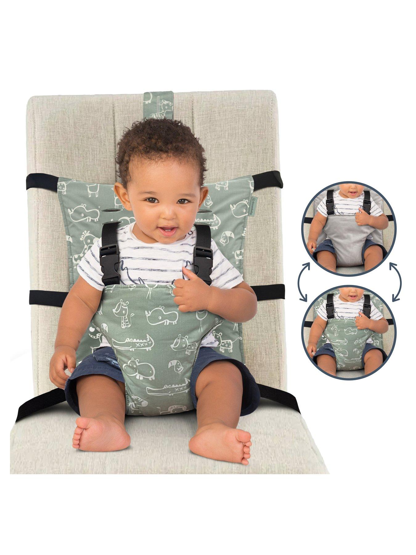 Dreambaby Grab 'N' Go Chair Mate Travel Dining Harness - Jungle Theme