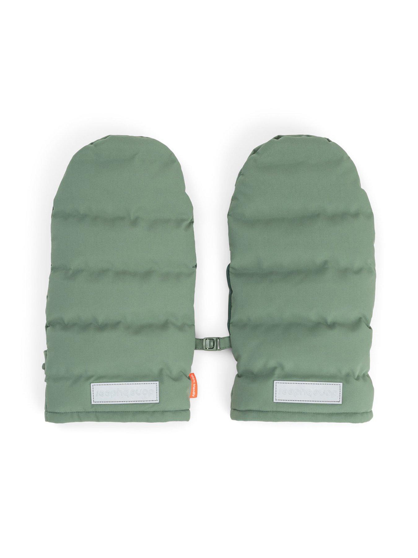 Image 2 of 7 of Done by Deer Winter Stroller Mittens Green