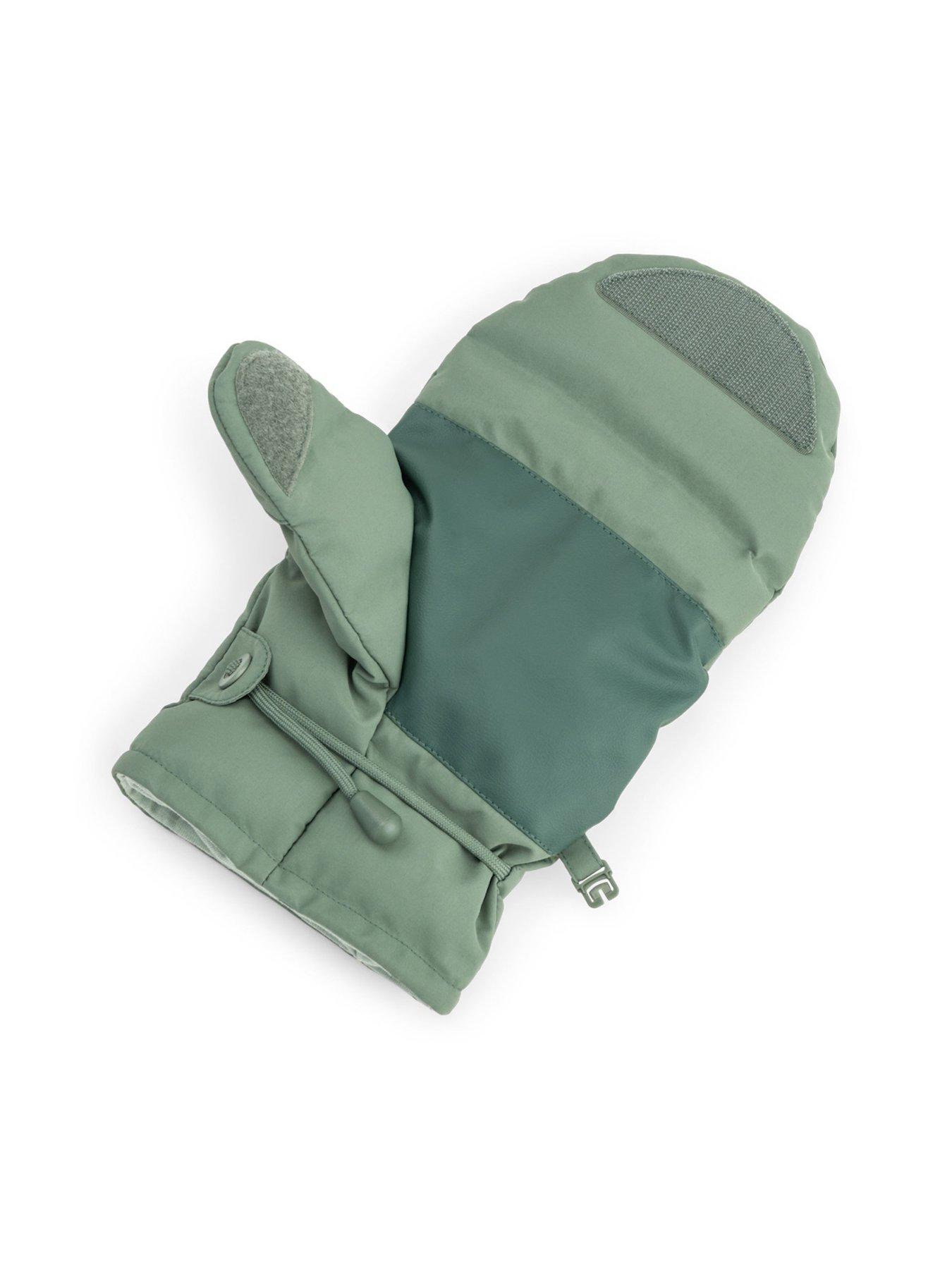 Image 3 of 7 of Done by Deer Winter Stroller Mittens Green