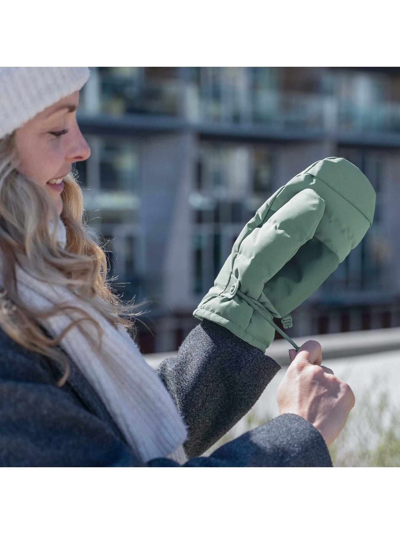 Image 5 of 7 of Done by Deer Winter Stroller Mittens Green