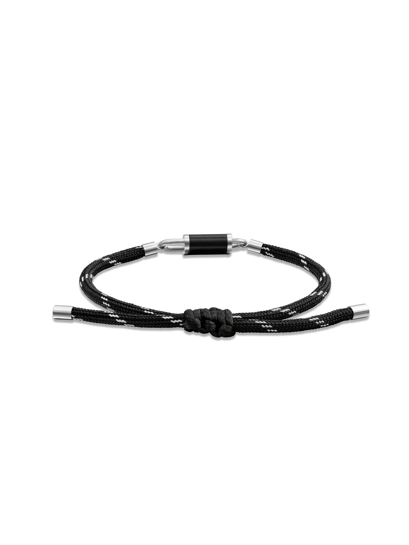 Image 2 of 3 of Calvin Klein Men's CK Interlock Stainless Steel Bracelet
