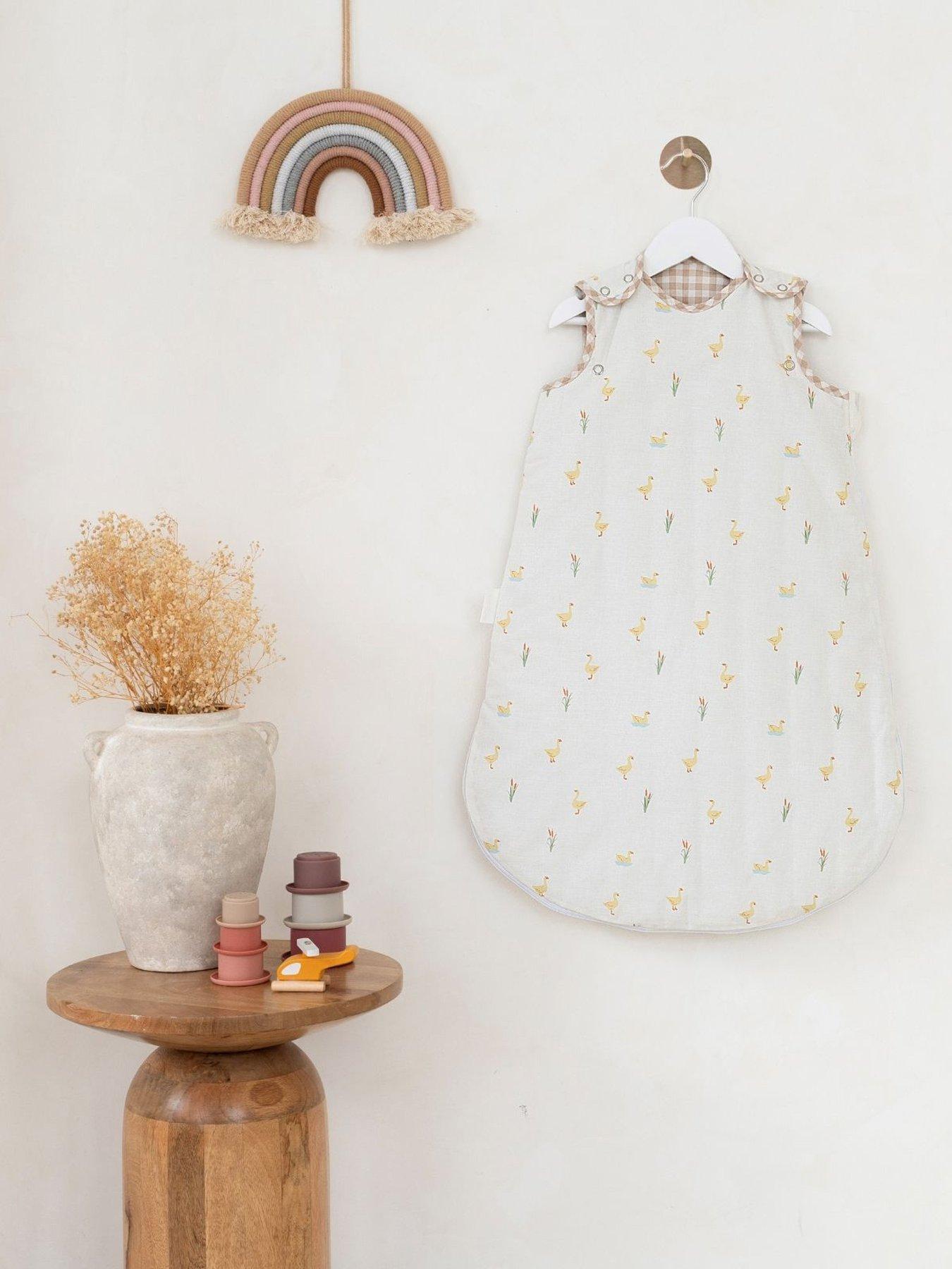 Image 1 of 6 of Clair De Lune Duckling Sleeping Bag and Duckling Cot Bed Sheets