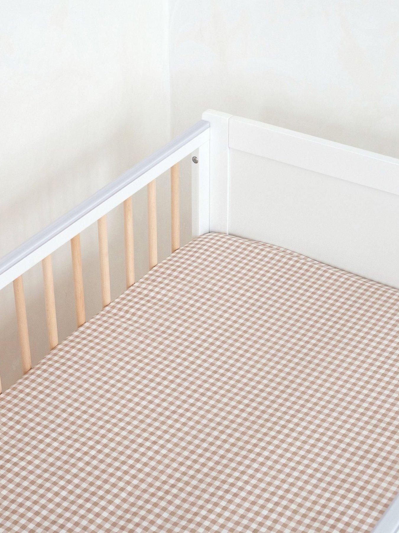 Image 3 of 4 of Clair De Lune 2 Pack Cot Bed Sheets and Cot Bed Mattress Protector - Duckling