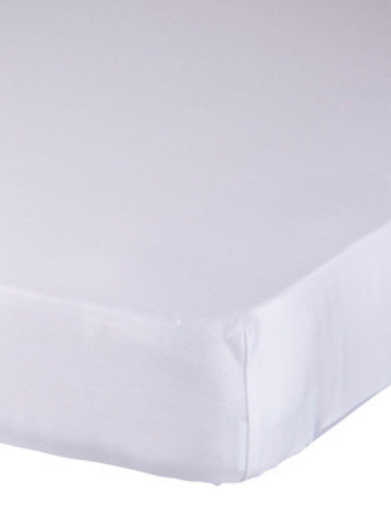 Image 4 of 4 of Clair De Lune 2 Pack Cot Bed Sheets and Cot Bed Mattress Protector - Duckling