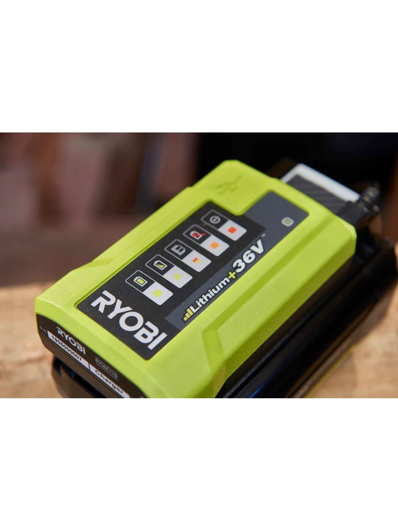 Image 4 of 5 of RYOBI RY36BK17B-120 36V Max Power 2.0Ah Battery & 1.7A Charger Kit