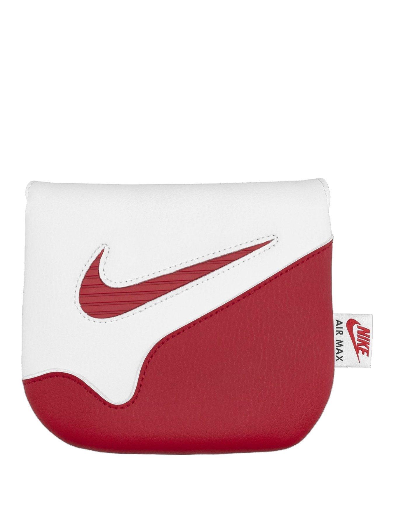 Image 1 of 2 of Nike Icon Golf Mallet Putter Headcover - White/Red
