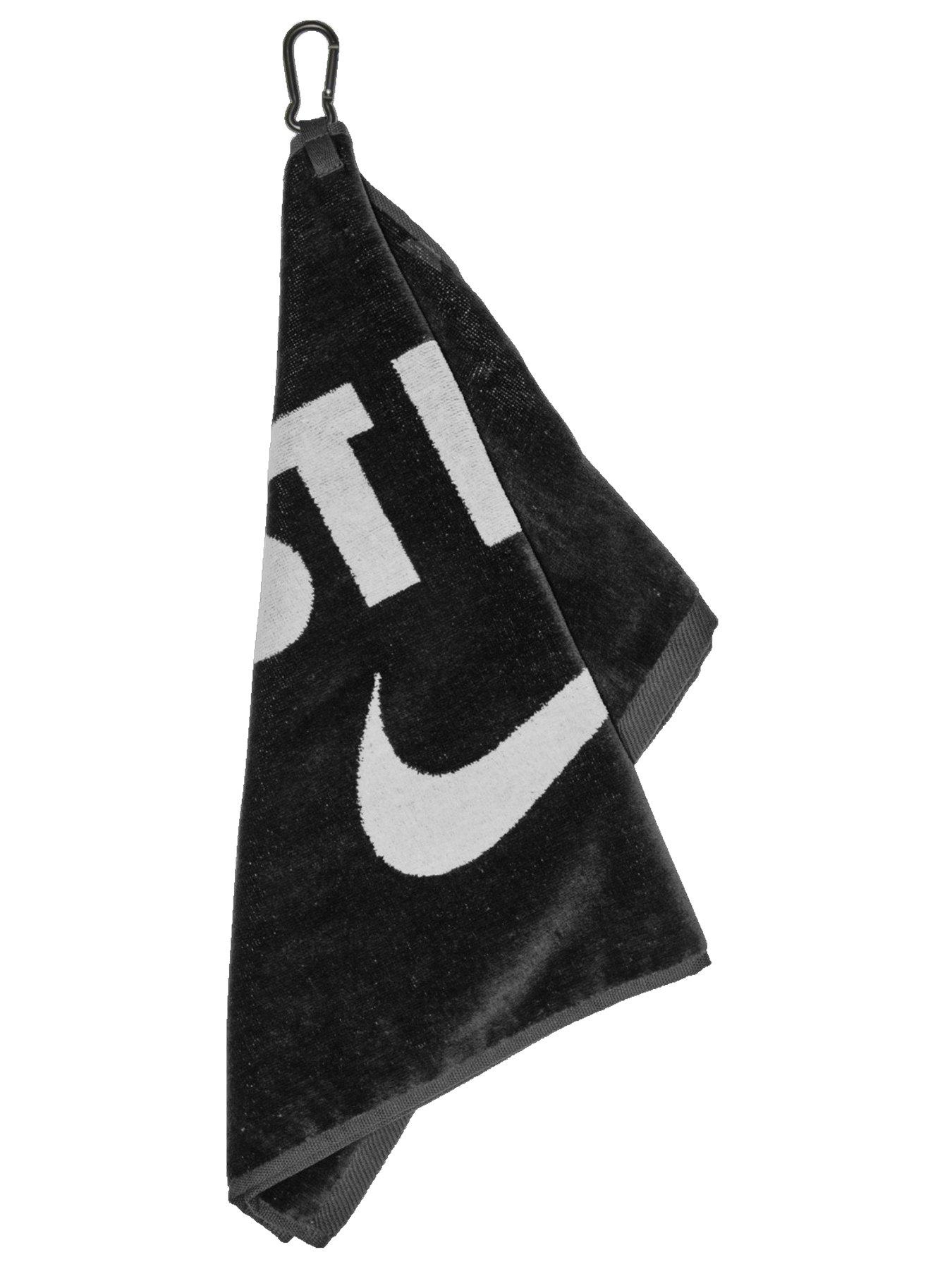 Image 2 of 2 of Nike Performance Golf Towel 2.0 - Black/White