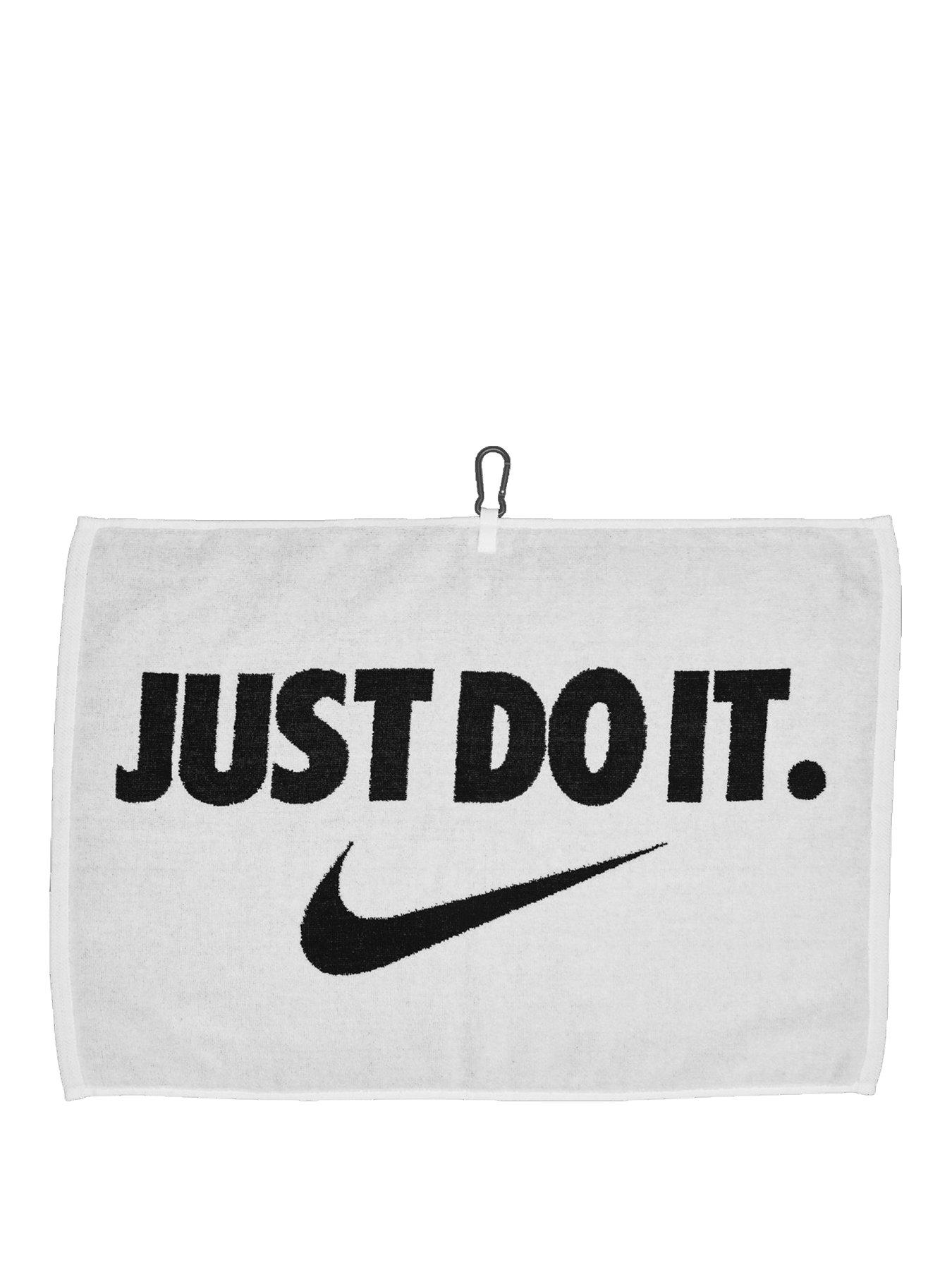 Image 1 of 2 of Nike Performance Golf Towel 2.0 - White/Black