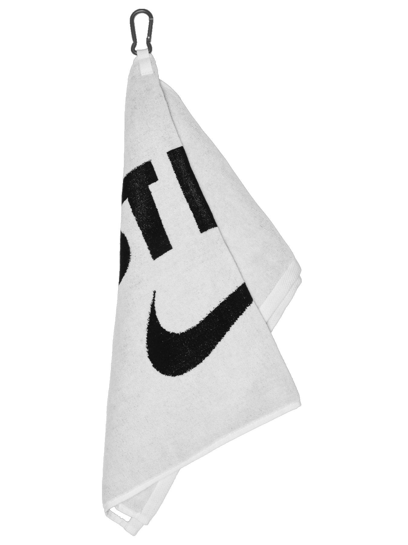 Image 2 of 2 of Nike Performance Golf Towel 2.0 - White/Black