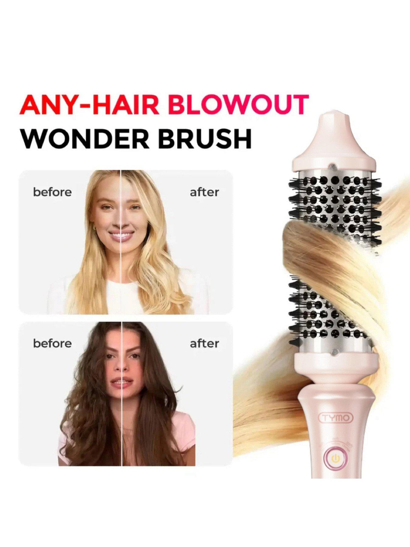 Image 3 of 7 of Tymo STYLUX Thermal Styling Brush - Pink Shimmer