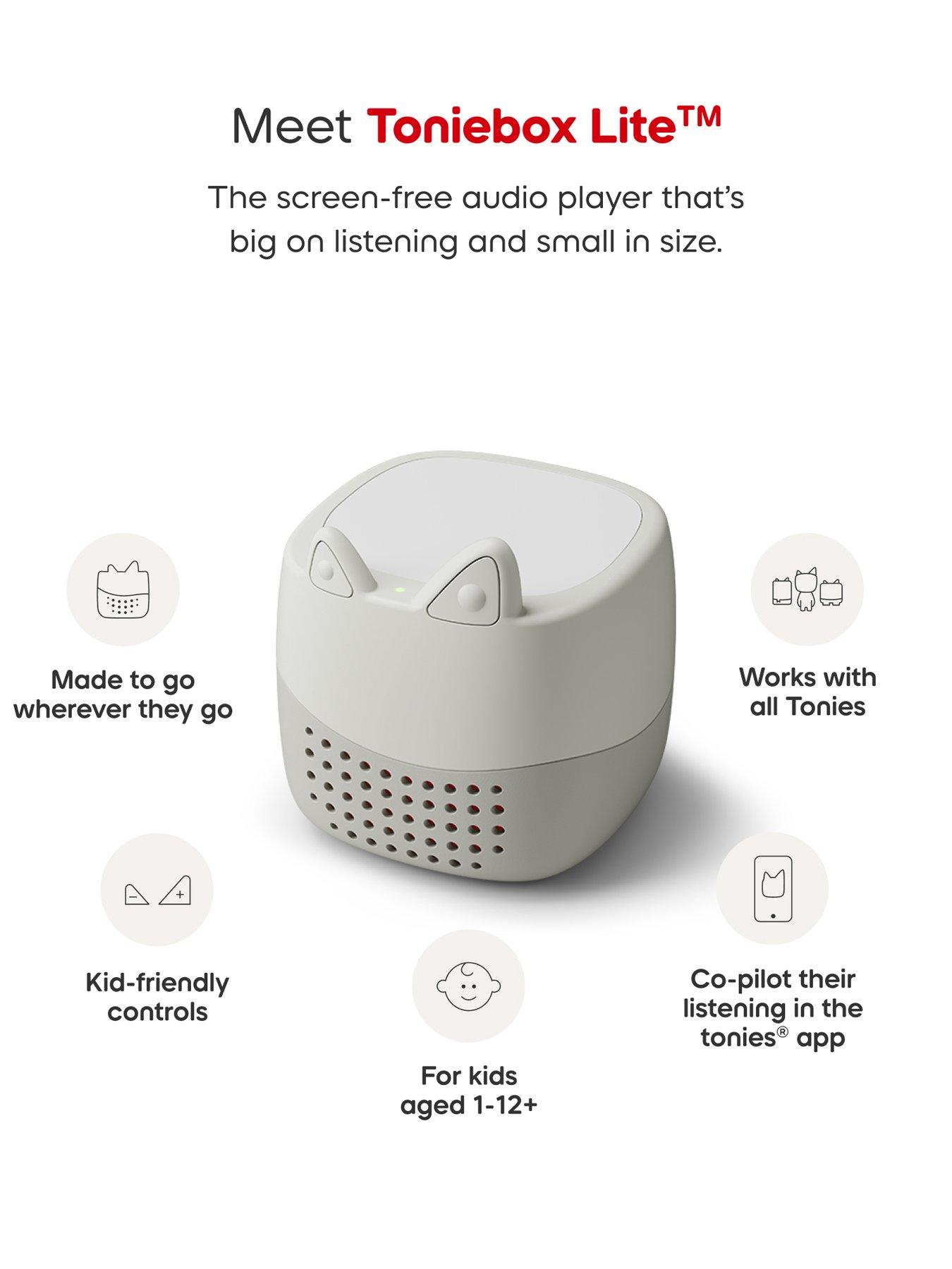 Image 4 of 8 of Tonies Bluetooth Screen-Free Toniebox Lite Starter Set - White