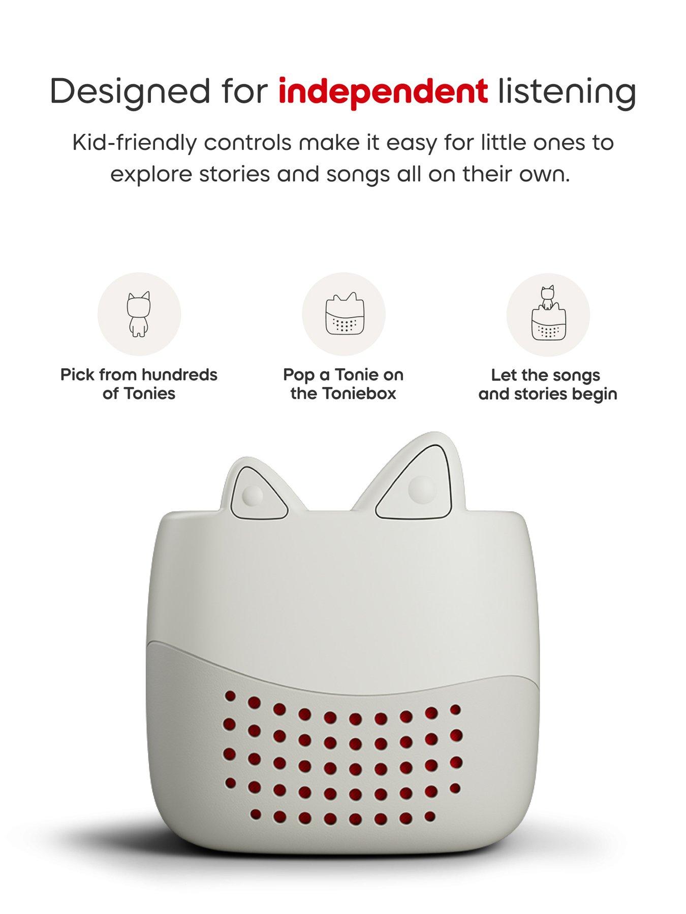 Image 6 of 8 of Tonies Bluetooth Screen-Free Toniebox Lite Starter Set - White