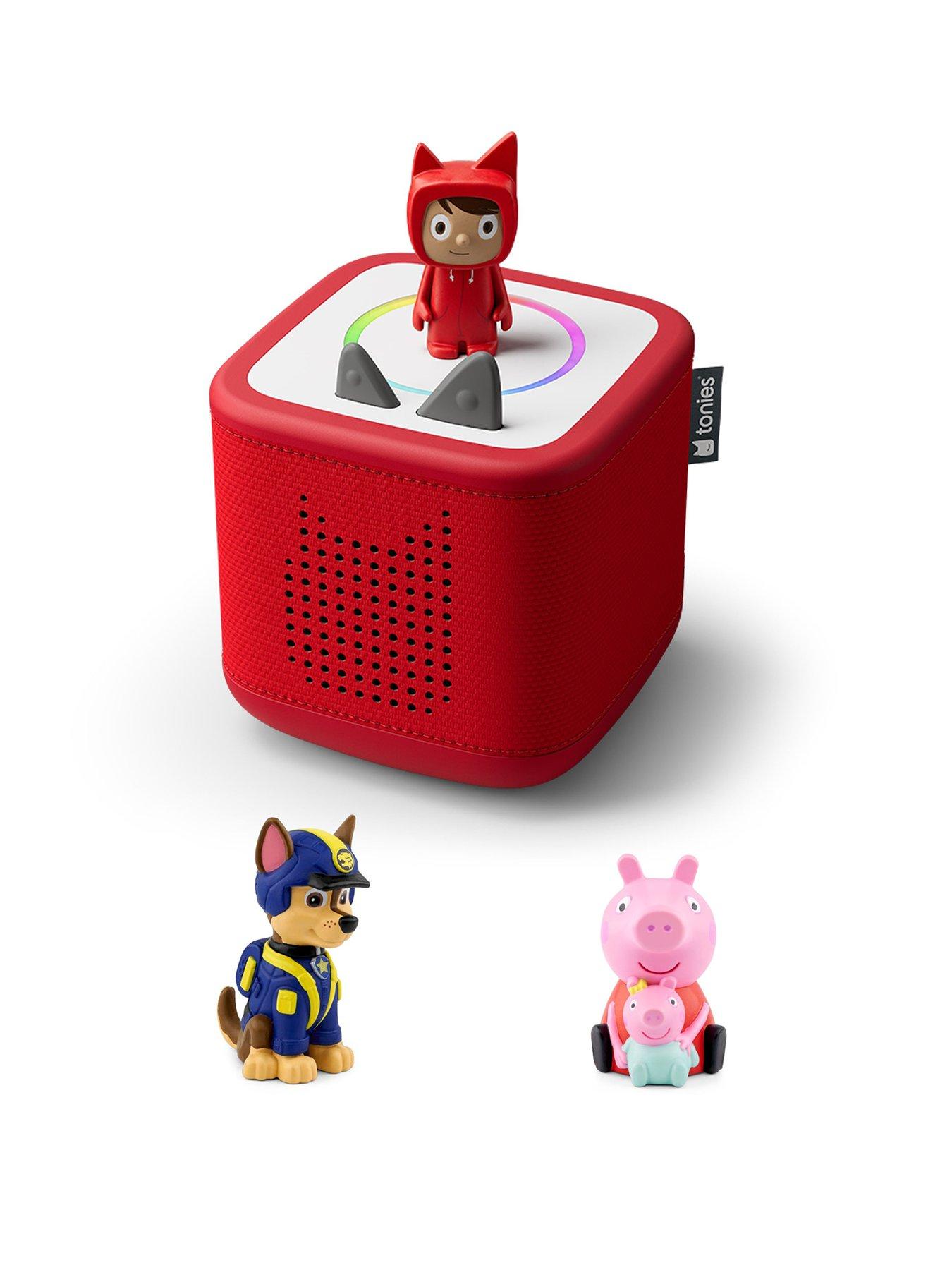 Tonies tonies Toniebox 2 Peppa Pig and Chase Bundle - Red
