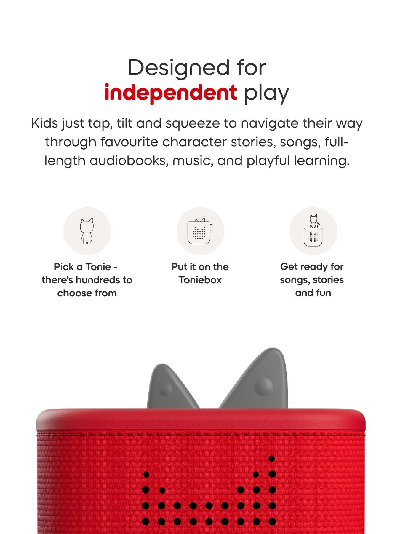 Image 7 of 7 of Tonies Bluey Toniebox 2 Audio Player Starter Set - Pink