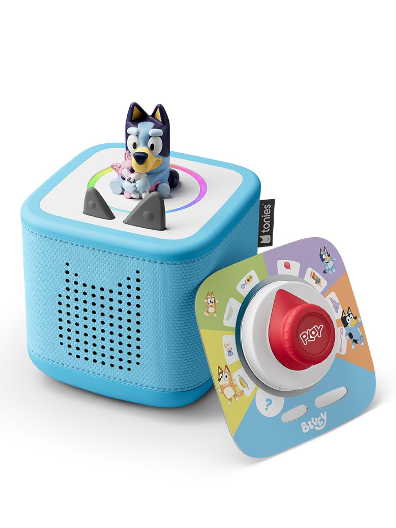 Image 1 of 7 of Tonies Bluey Toniebox 2 Full Play Set Audio Player - Blue