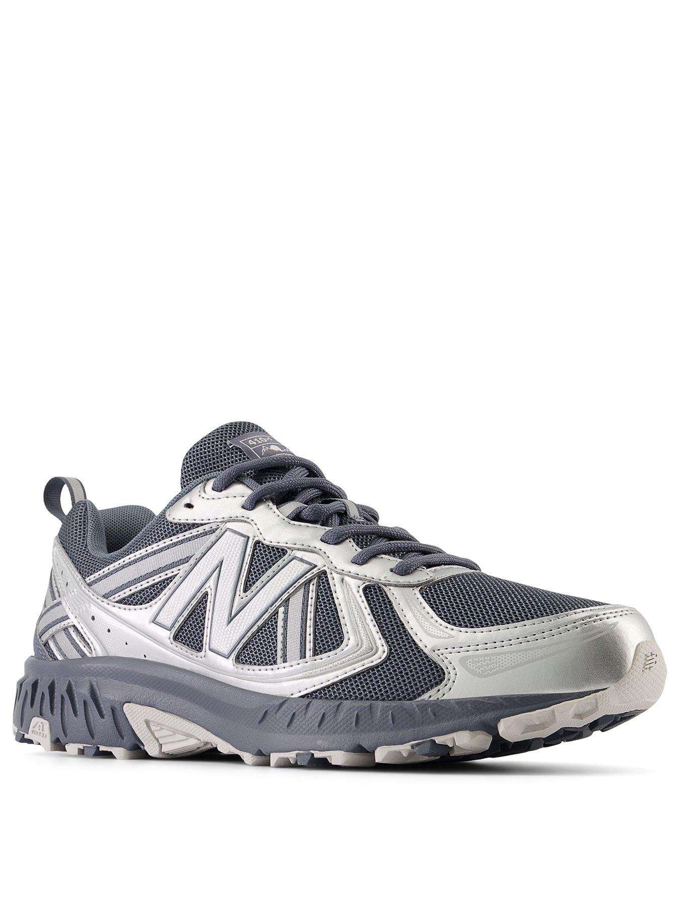 Image 2 of 5 of New Balance Womens 410 Lace-Up Grippy Sole Trainers - Grey