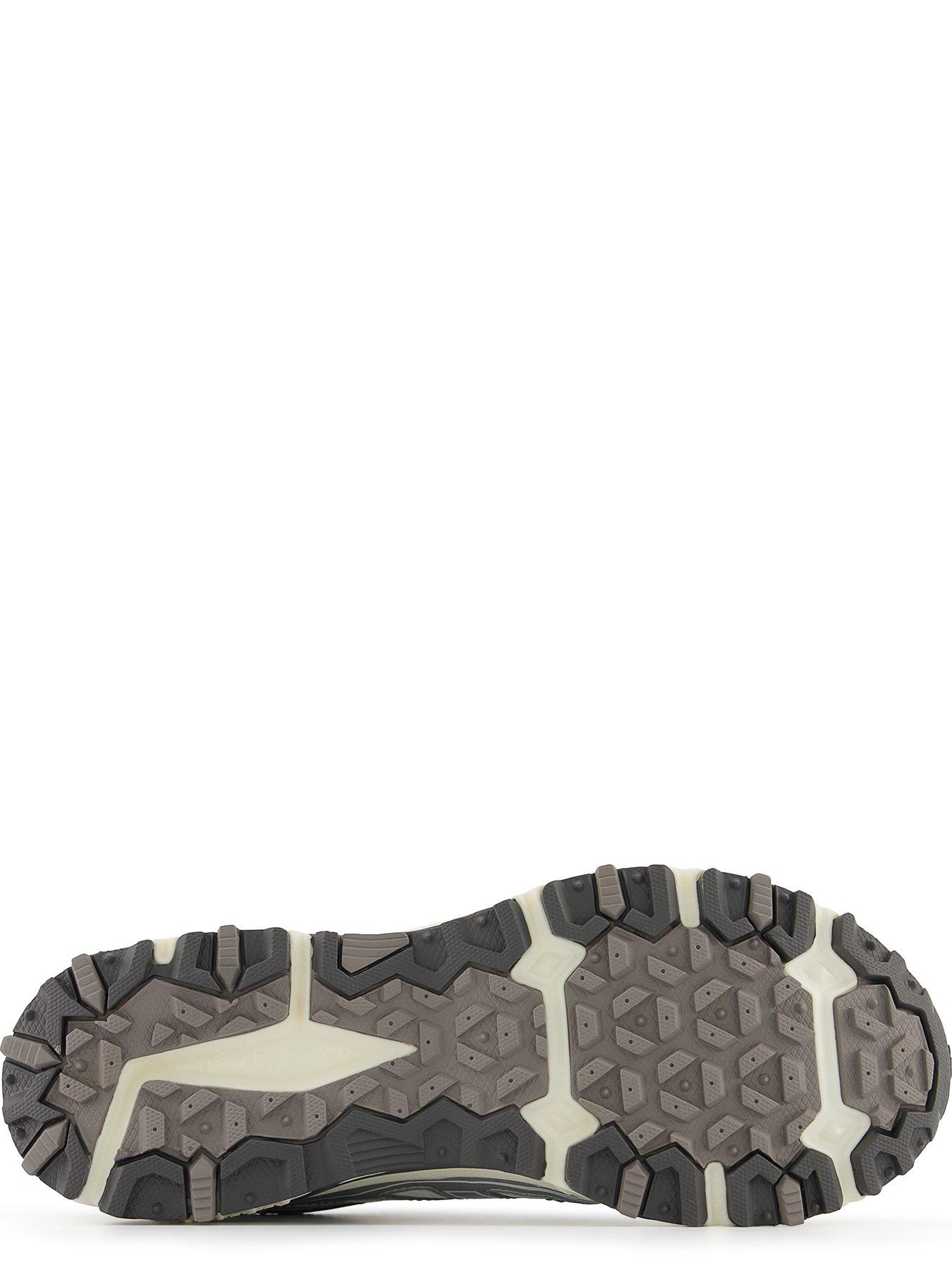 Image 5 of 6 of New Balance Womens 410 Grippy Tread Cushioned Collar Lace-Up Trainers - White