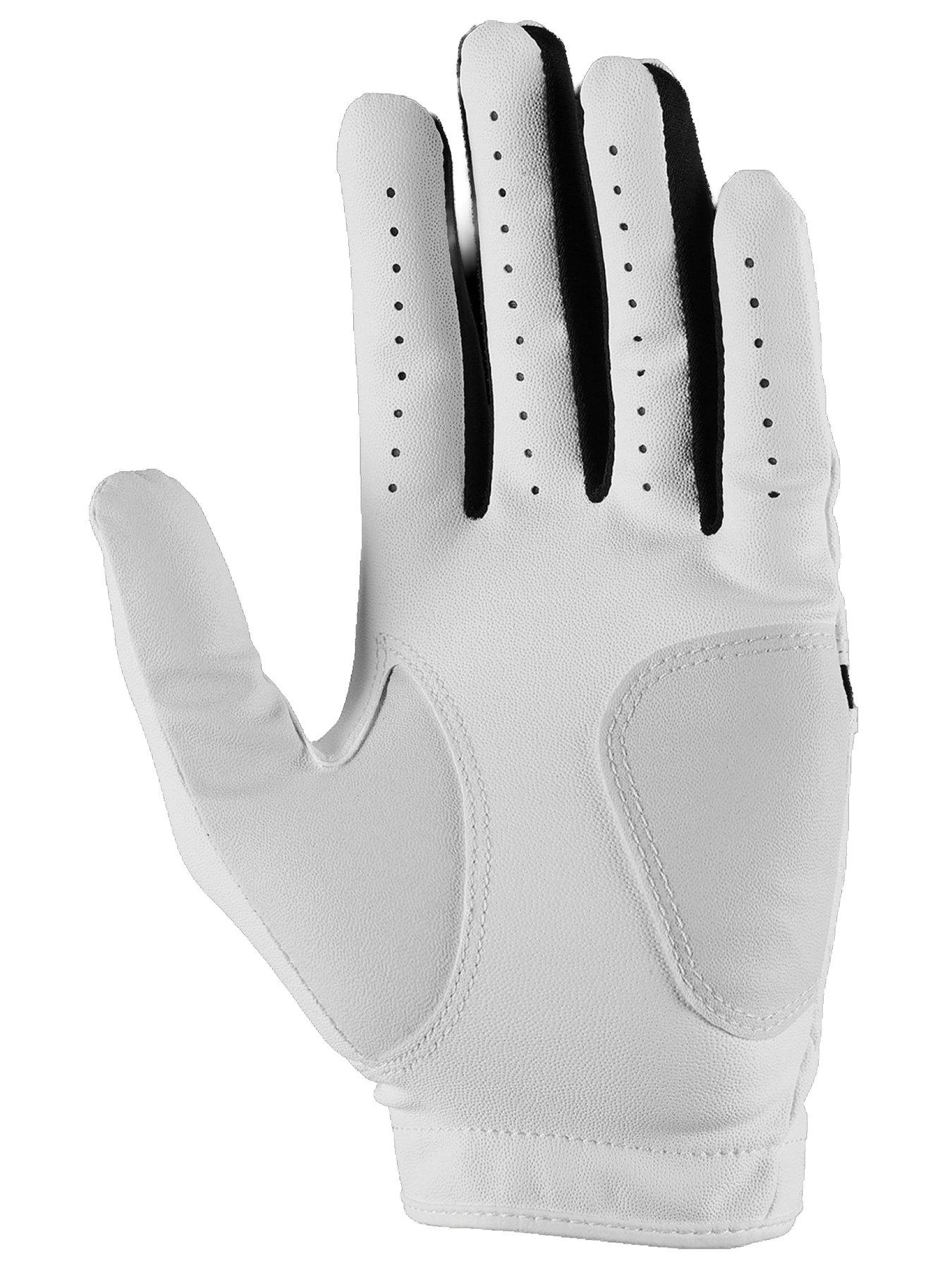 Image 2 of 2 of Nike Womens Dura Feel X Golf Glove Left - White