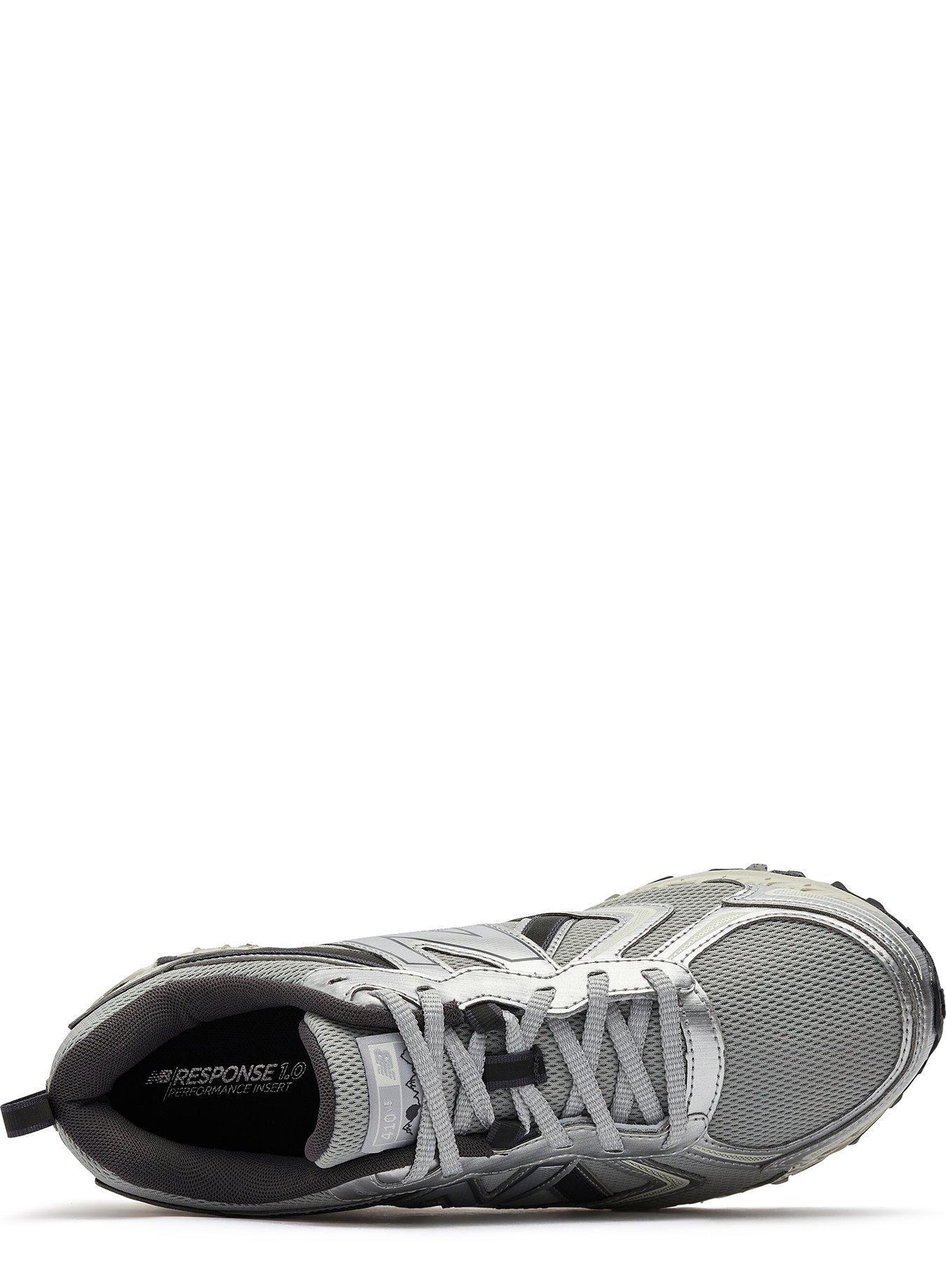 Image 4 of 5 of New Balance Womens 410 Breathable Mesh AT Tread Outsole Running Trainers - Grey