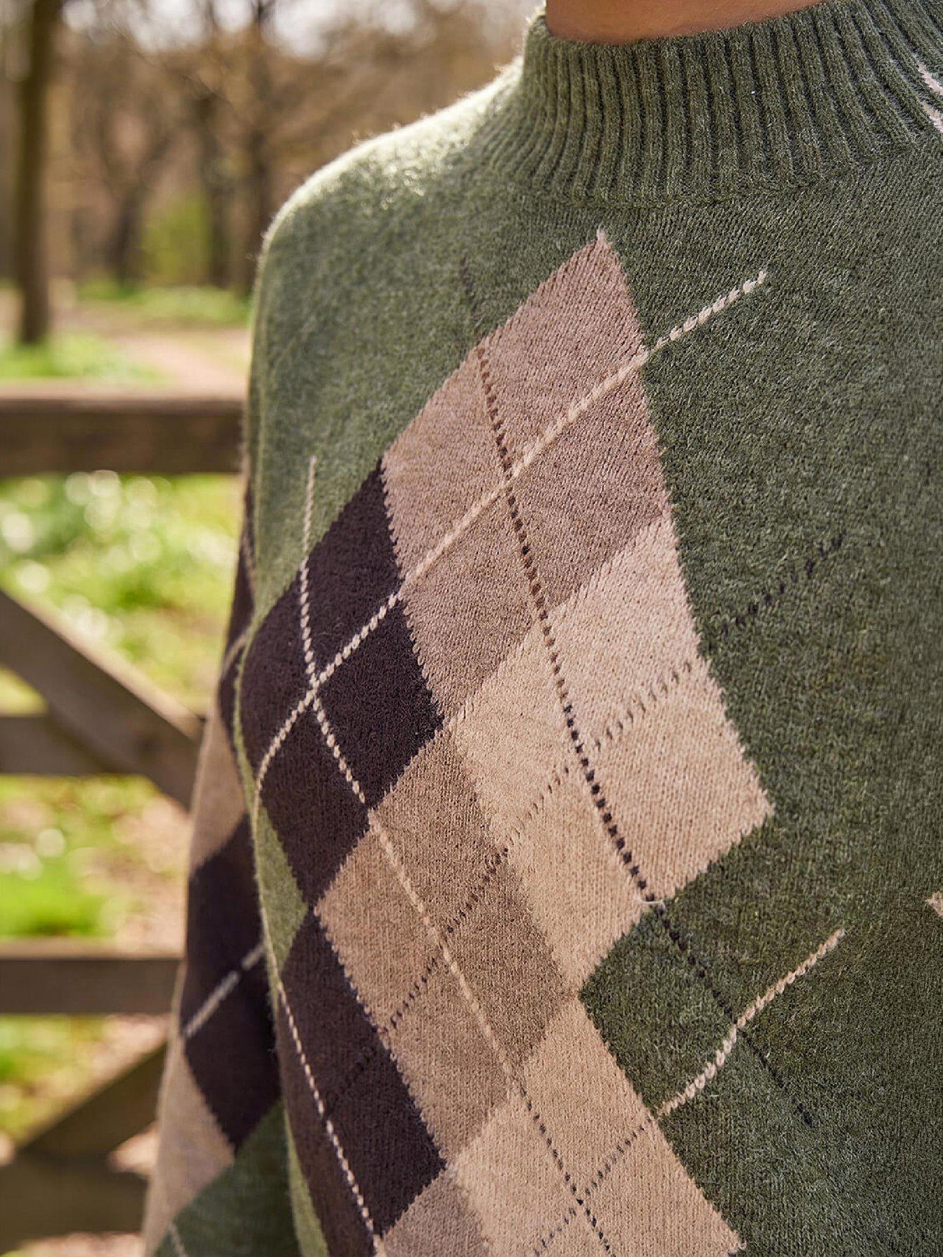 Image 2 of 4 of Roman Petite Argyle Jumper