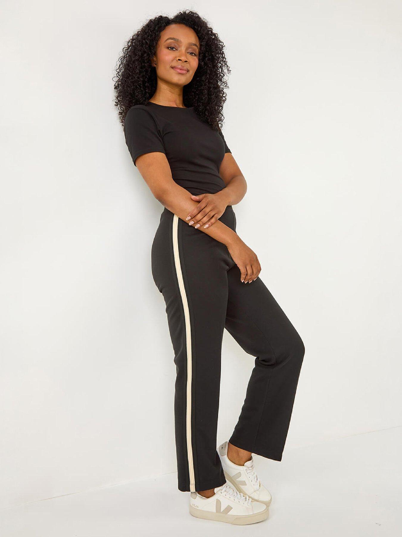 Roman Petite Side Stripe Ponte Trouser