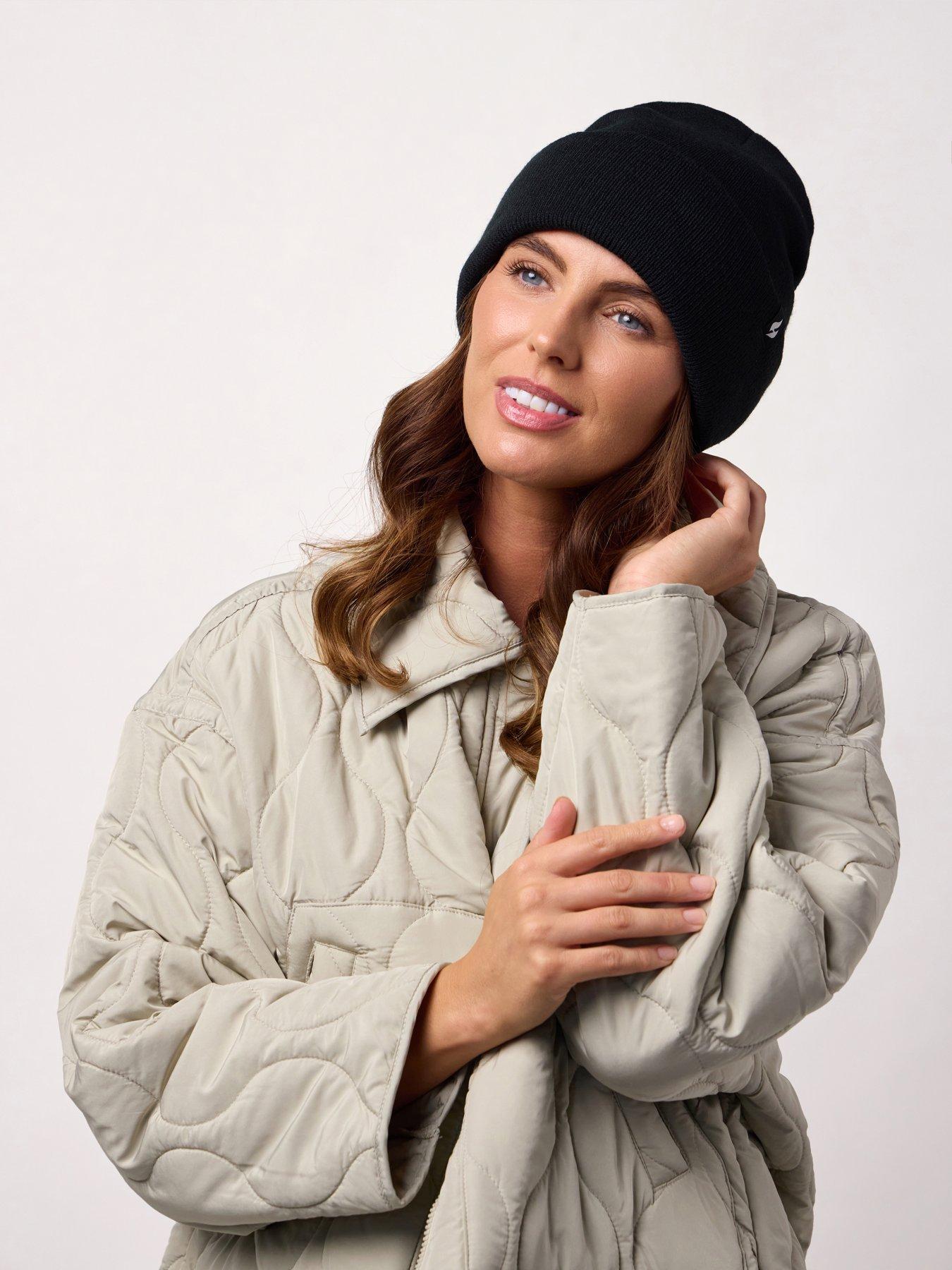 Image 1 of 5 of Heat Holders LITE BASIC TURNOVER HAT - BLACK