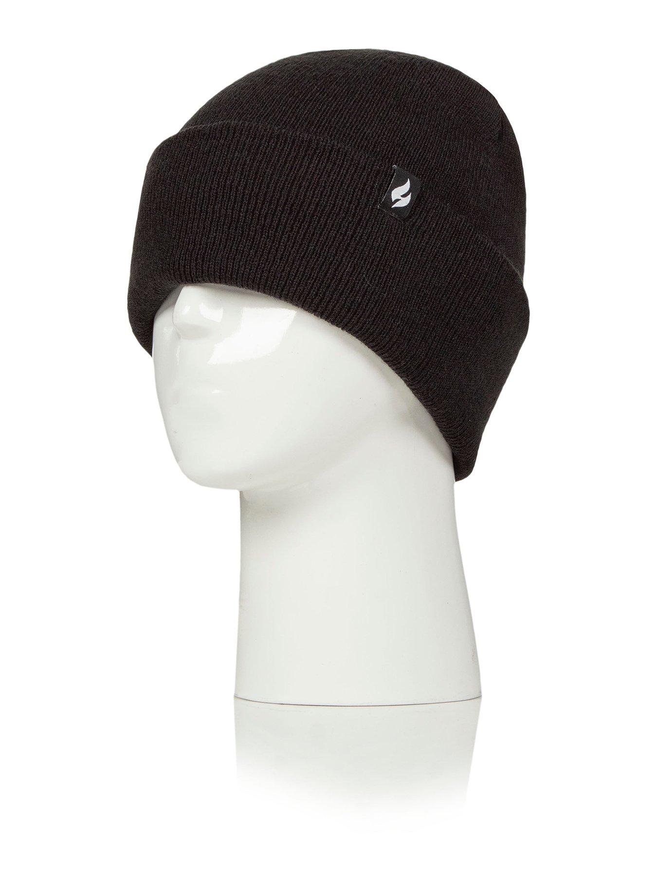 Heat Holders HEAT HOLDERS LITE BASIC TURNOVER HAT - BLACK