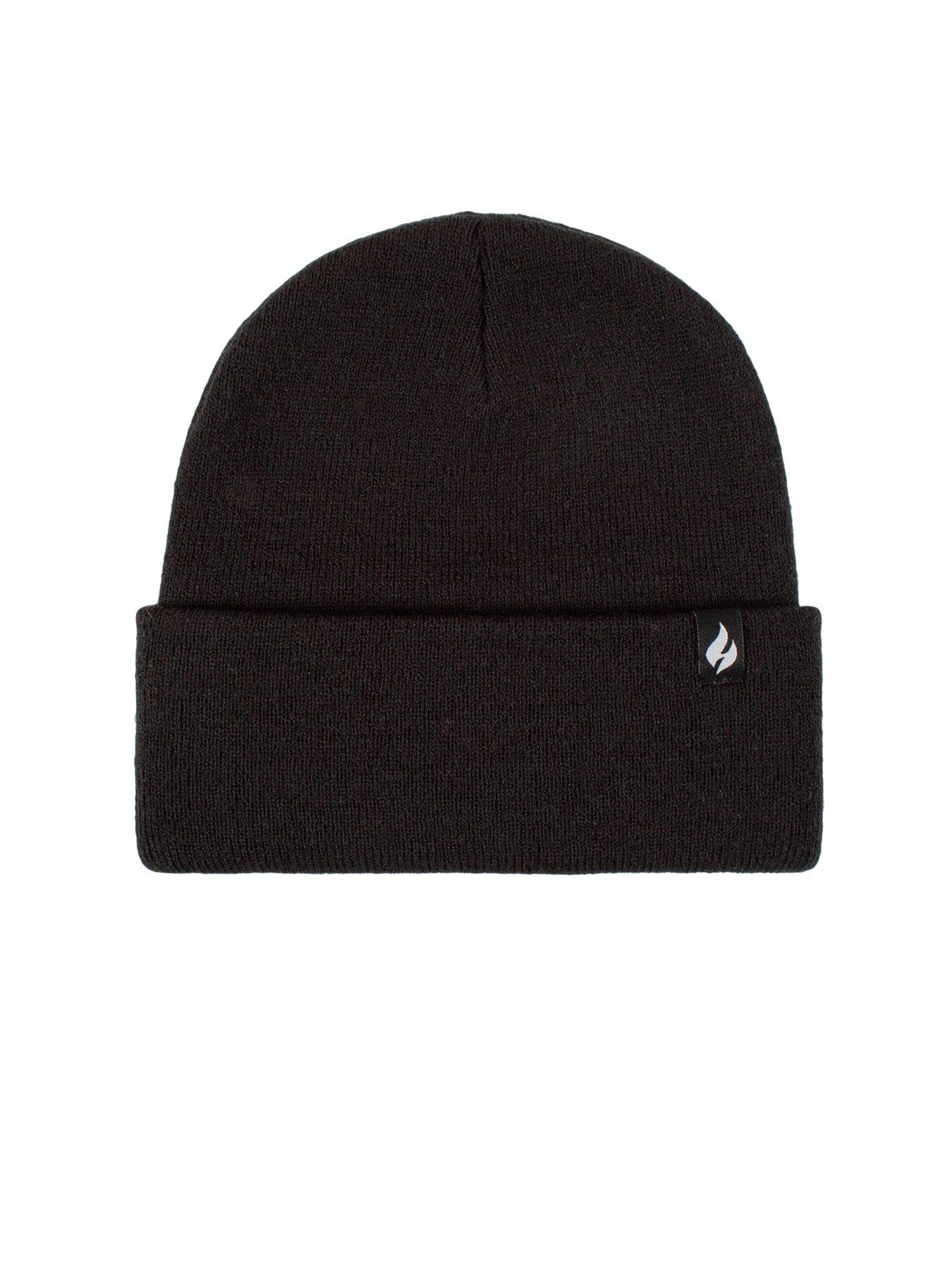 Image 4 of 5 of Heat Holders HEAT HOLDERS LITE BASIC TURNOVER HAT - BLACK