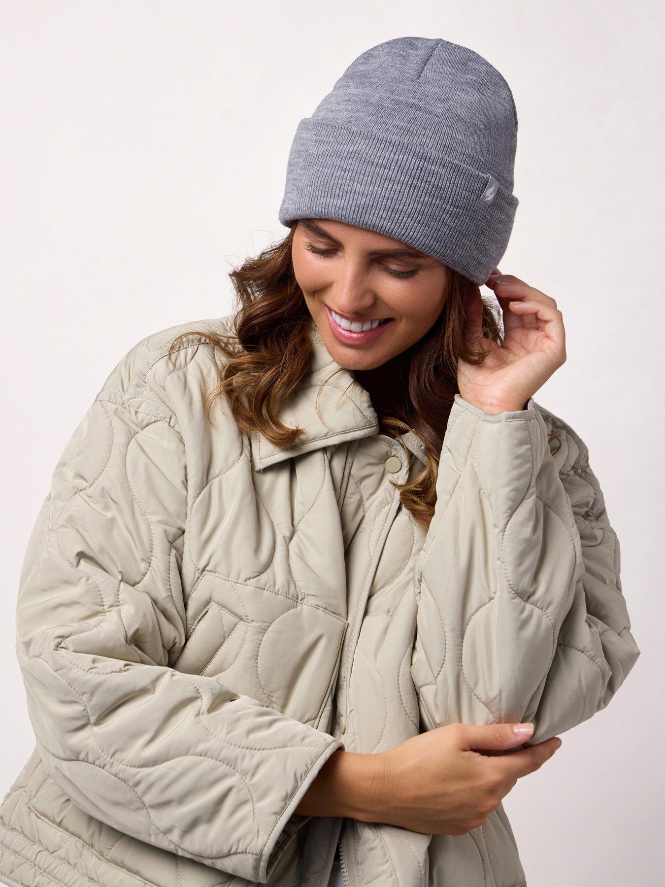 Image 1 of 5 of Heat Holders LITE BASIC TURNOVER HAT - LIGHT GREY