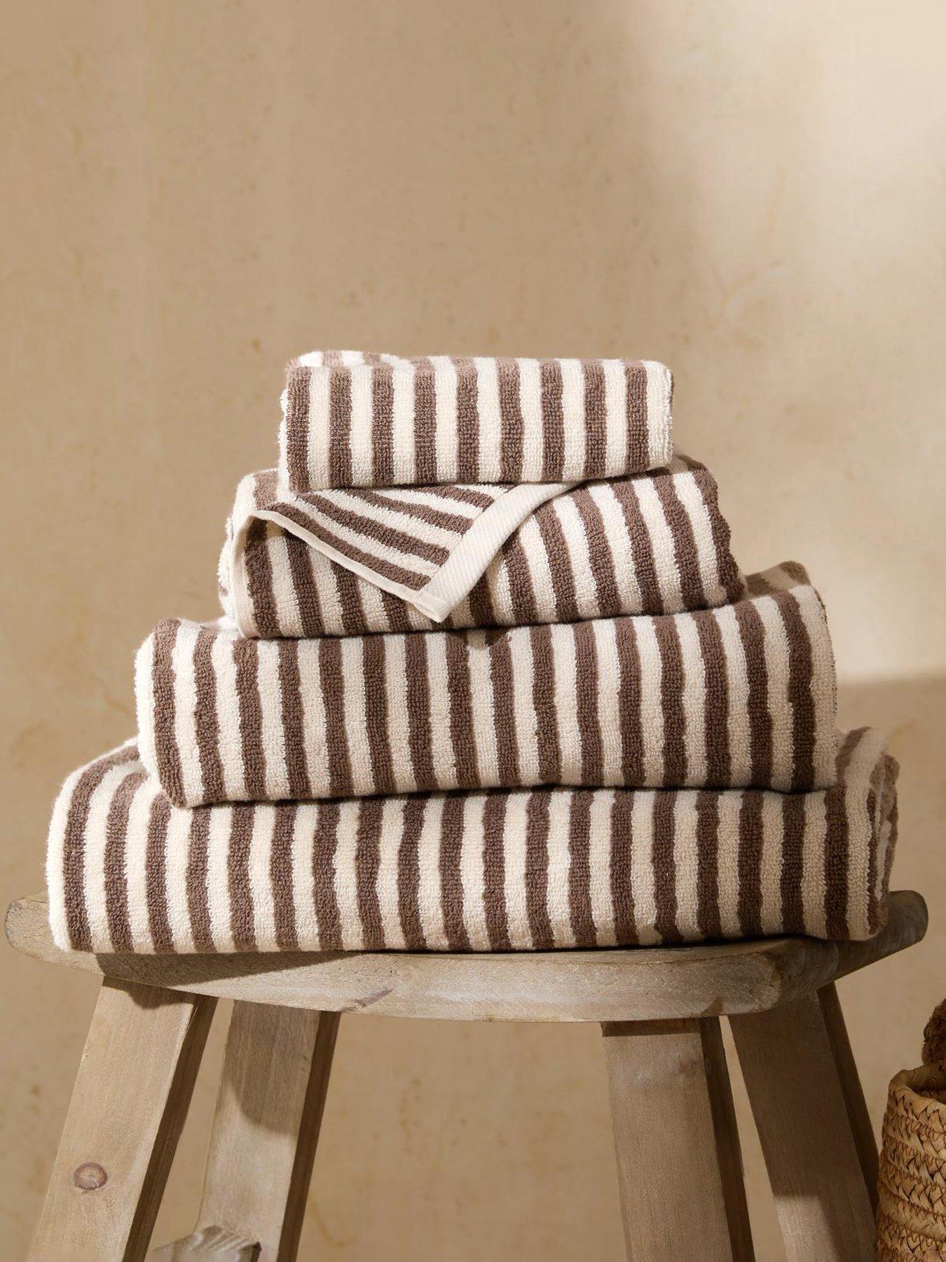 Image 1 of 4 of Yard Hebden Towel Collection Chocolate