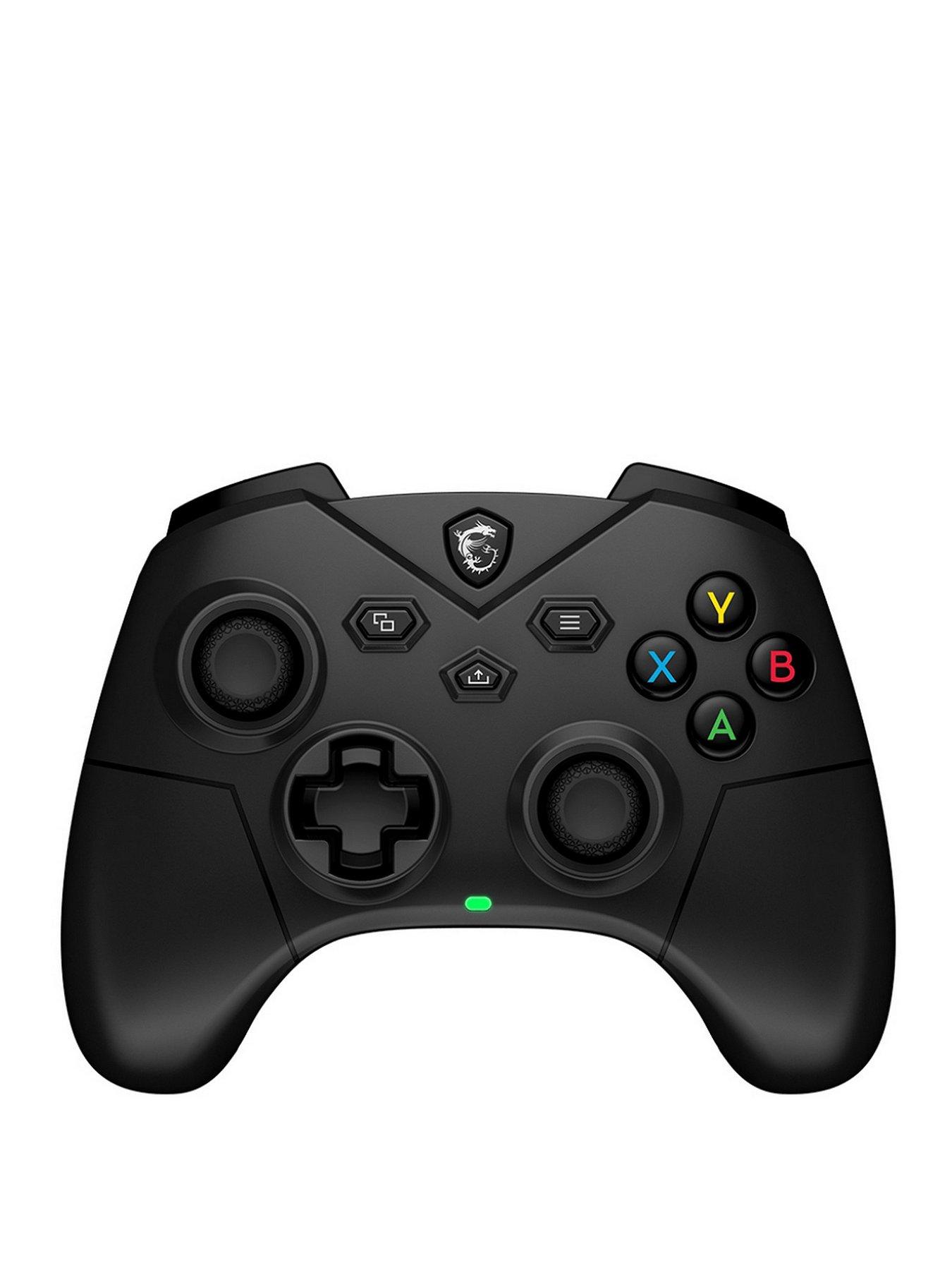 Image 1 of 5 of MSI Force GC300 Wireless / Wired PC Gaming Controller - Black