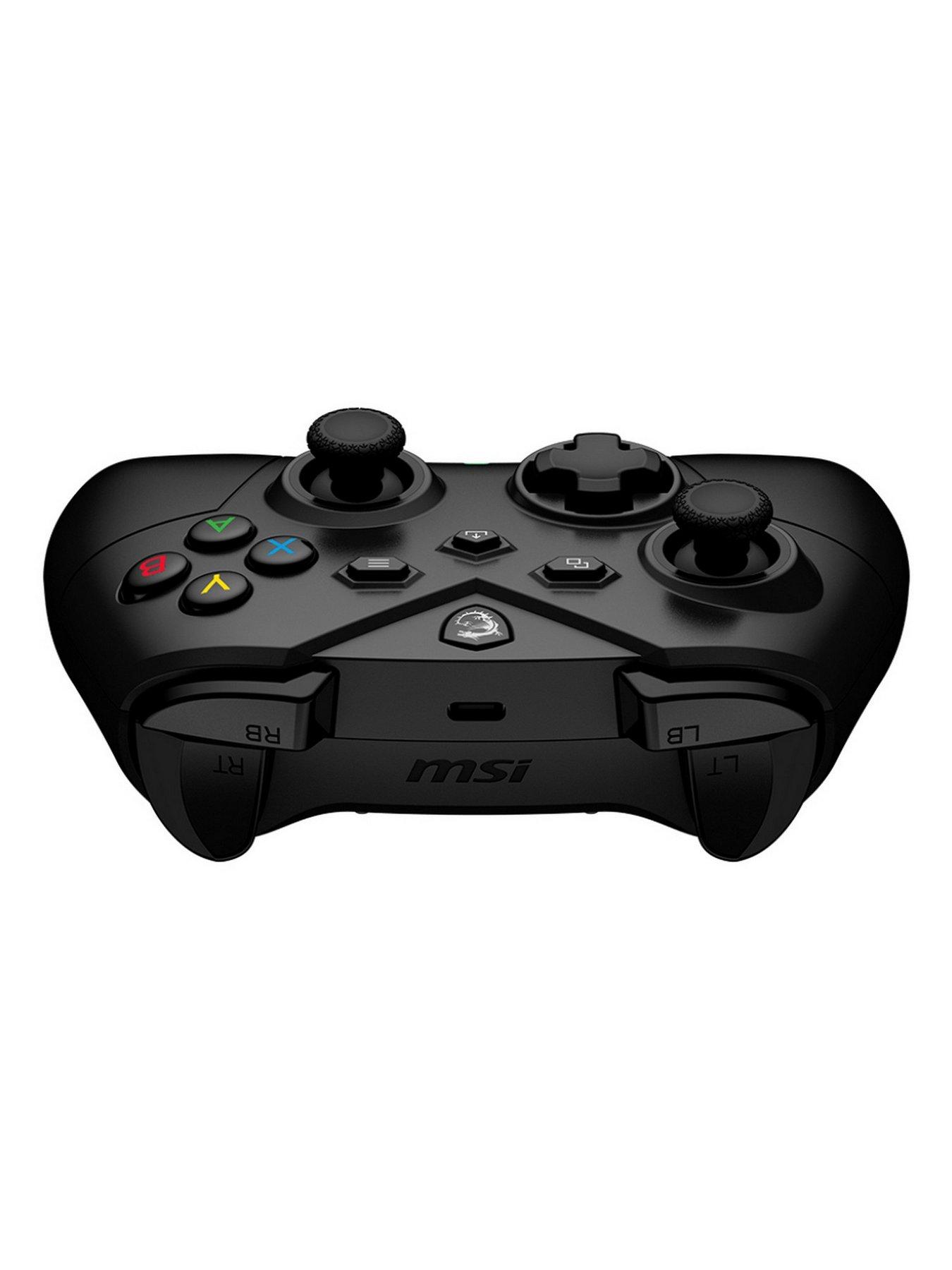 Image 2 of 5 of MSI Force GC300 Wireless / Wired PC Gaming Controller - Black