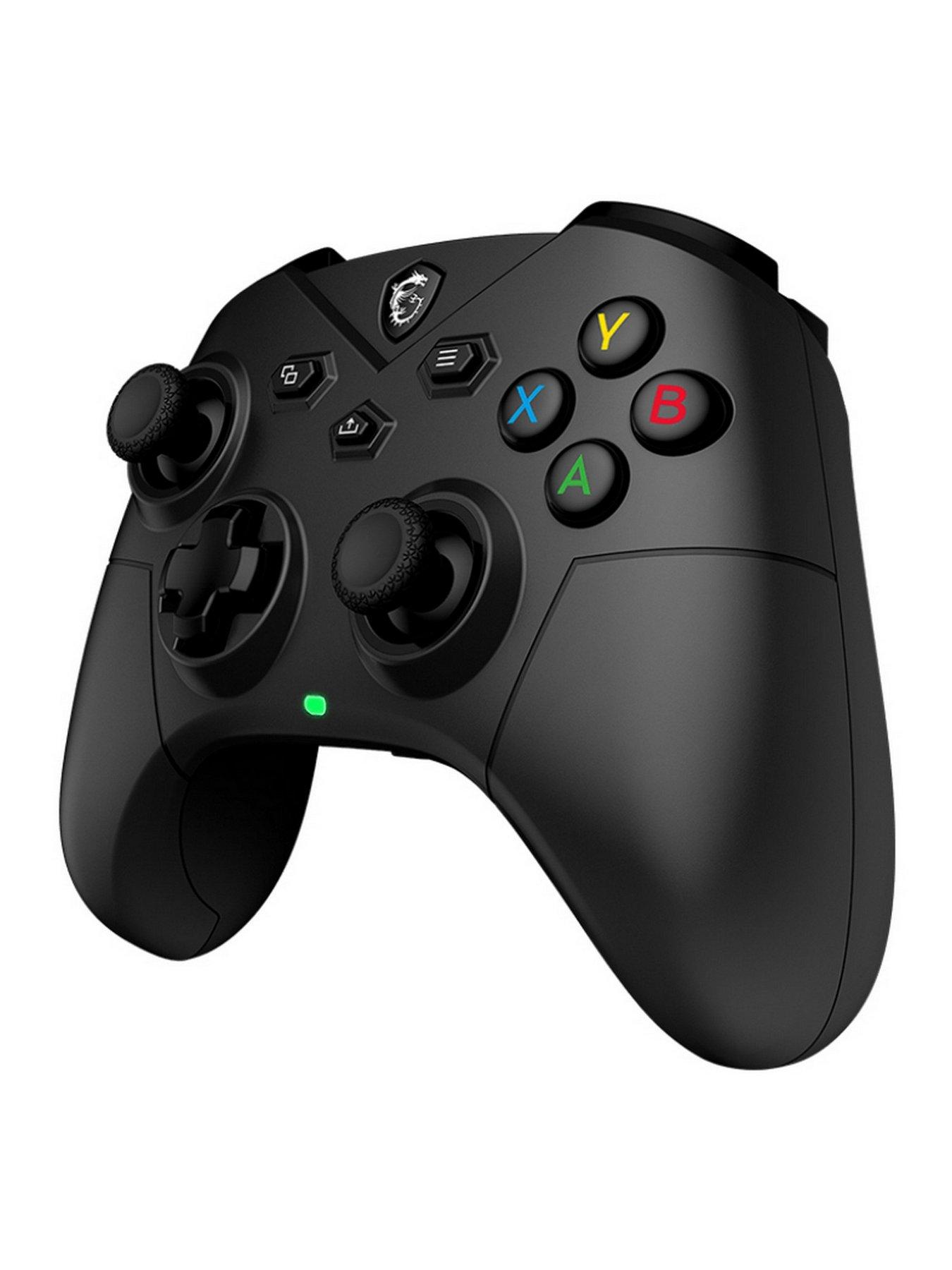 Image 3 of 5 of MSI Force GC300 Wireless / Wired PC Gaming Controller - Black