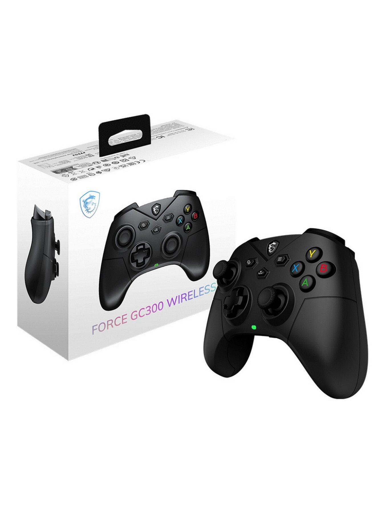 Image 5 of 5 of MSI Force GC300 Wireless / Wired PC Gaming Controller - Black