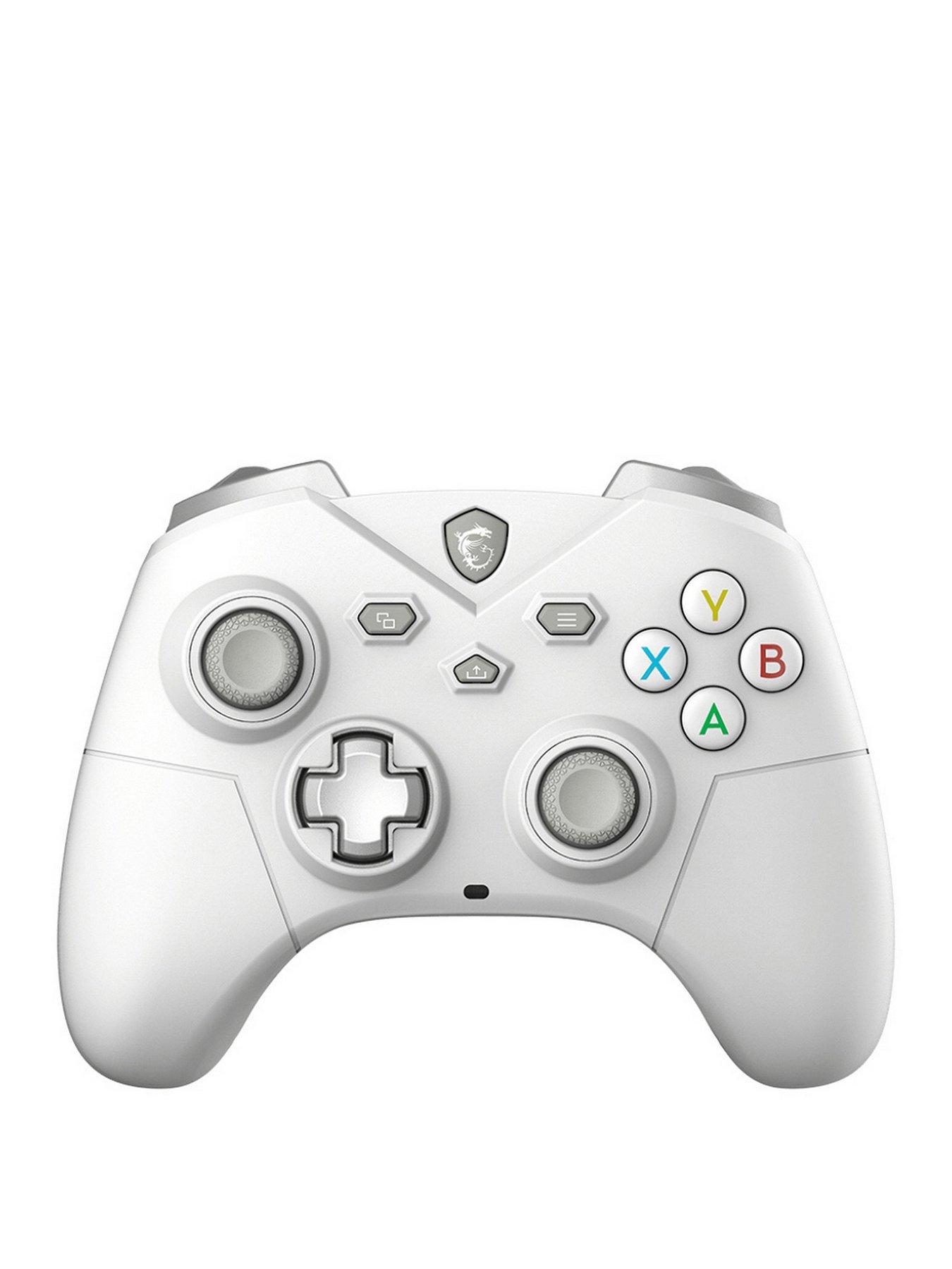 Image 1 of 5 of MSI Force GC300 Wireless / Wired PC Gaming Controller - White