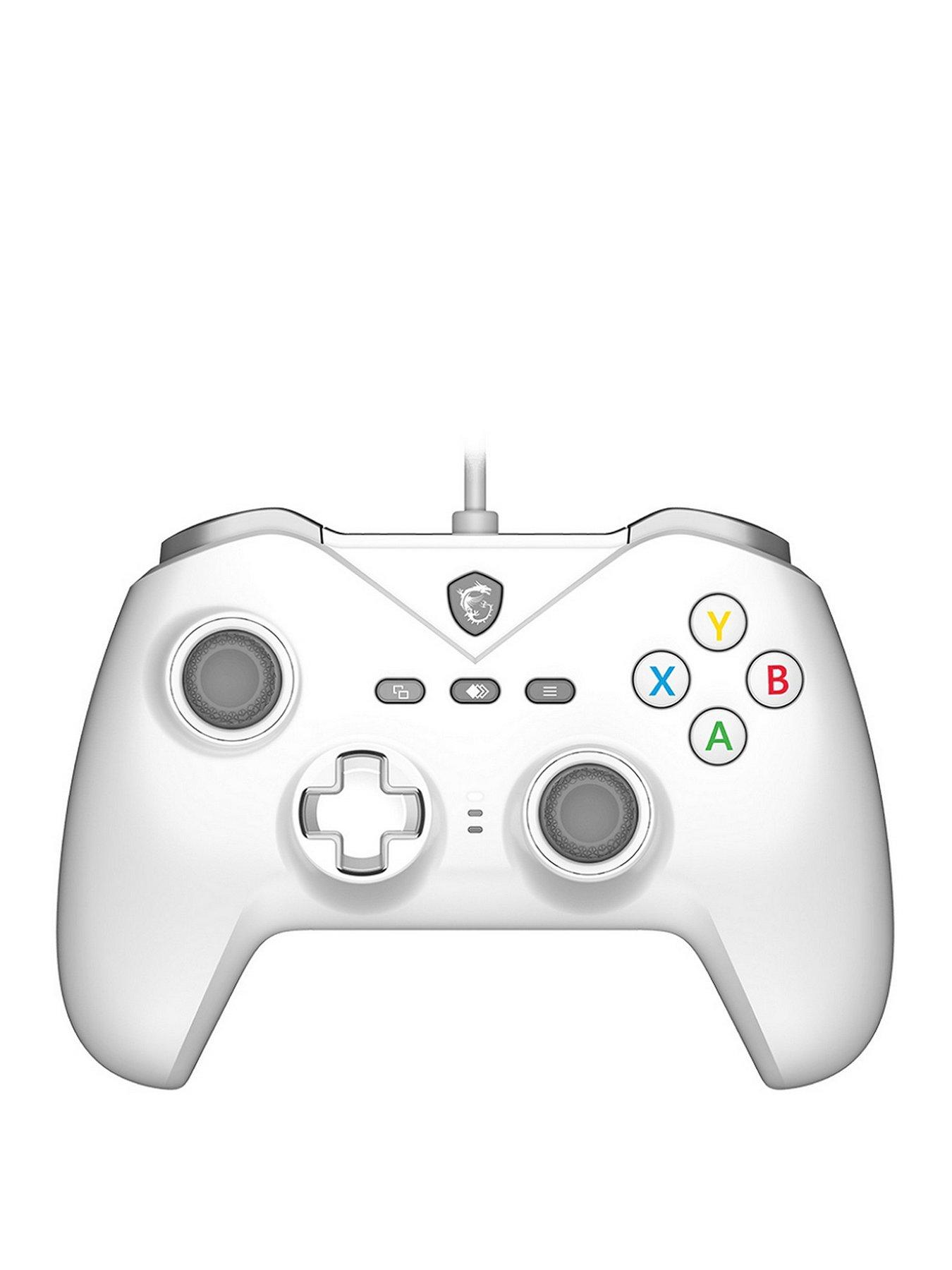 Image 1 of 5 of MSI MSI FORCE GC200 Wired Gaming Controller - White