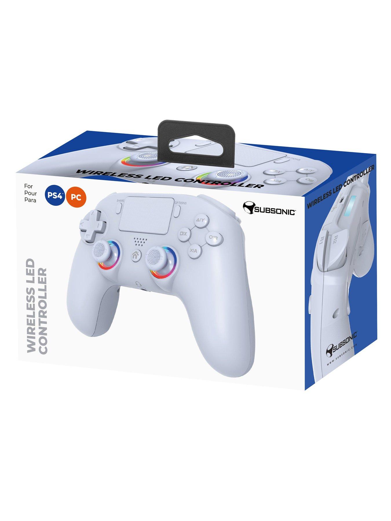 Image 7 of 7 of Subsonic PS4 Wireless LED Controller White
