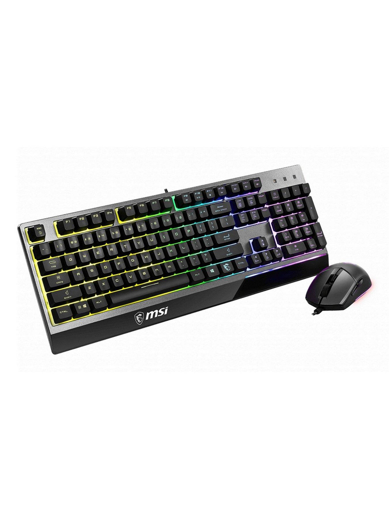 Image 3 of 5 of MSI MSI VIGOR GK30 COMBO RGB Keyboard + Clutch GM11 Mouse Black