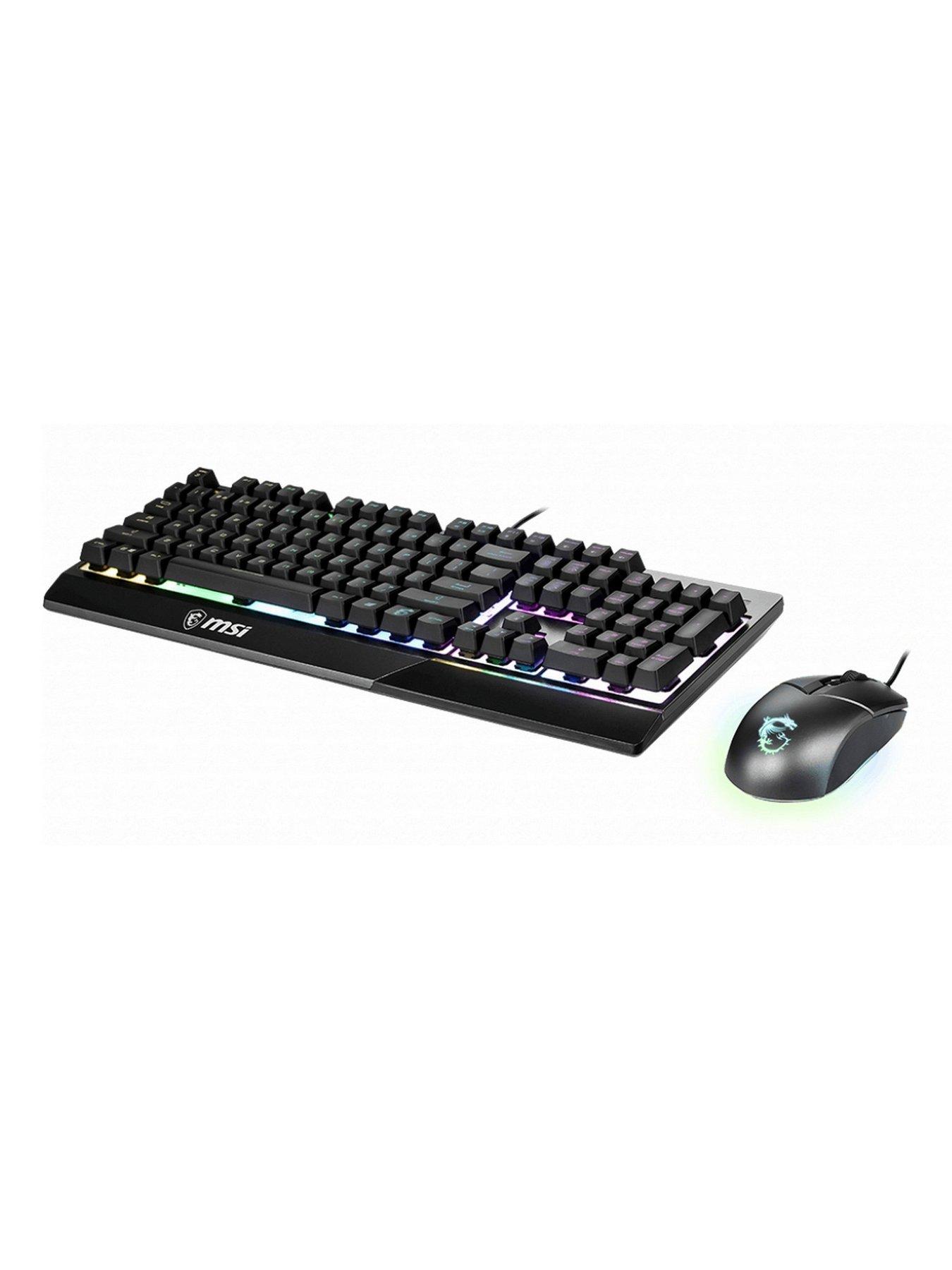 Image 4 of 5 of MSI MSI VIGOR GK30 COMBO RGB Keyboard + Clutch GM11 Mouse Black