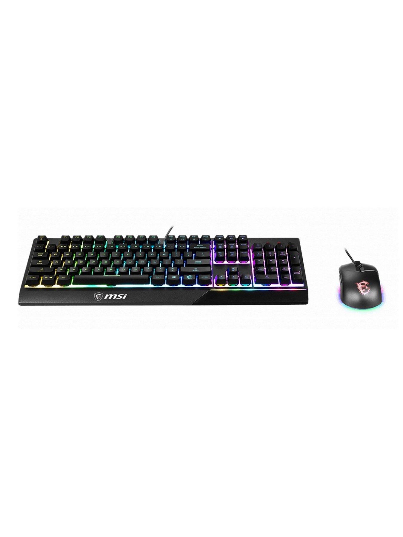 Image 5 of 5 of MSI MSI VIGOR GK30 COMBO RGB Keyboard + Clutch GM11 Mouse Black