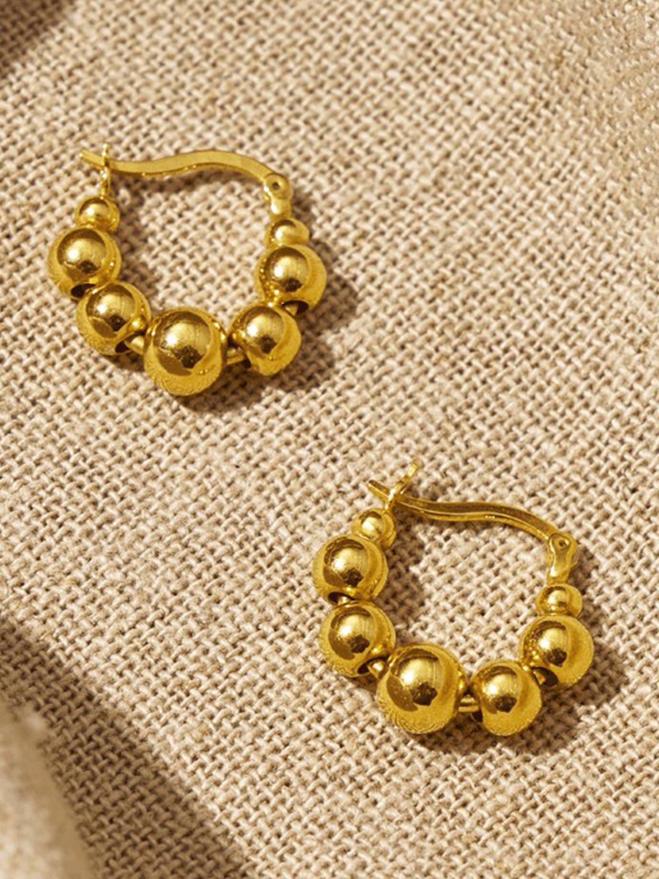 Image 1 of 3 of ChloBo Inner Aura Hoops - One Colour