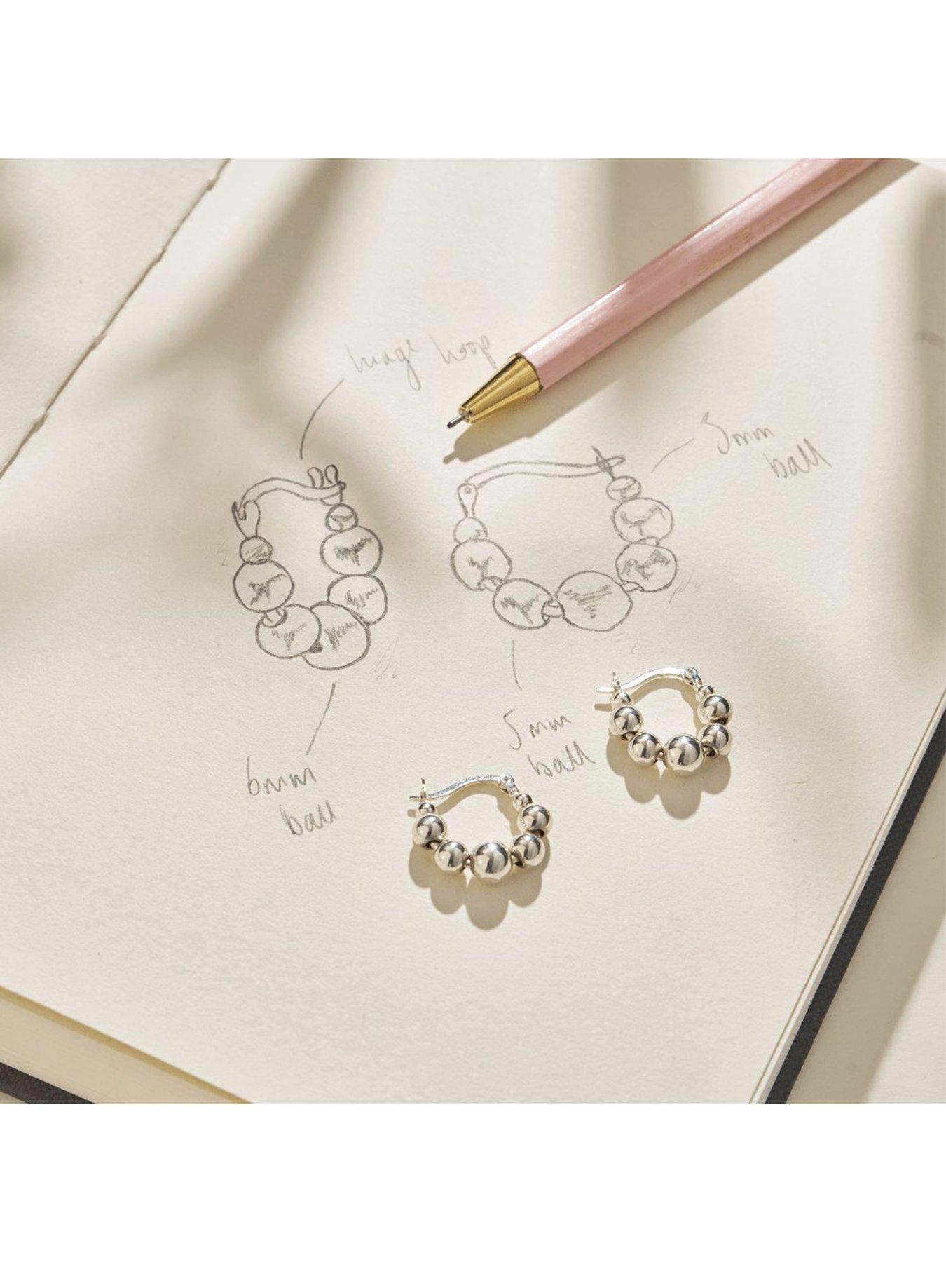 Image 3 of 3 of ChloBo Inner Aura Hoops - One Colour