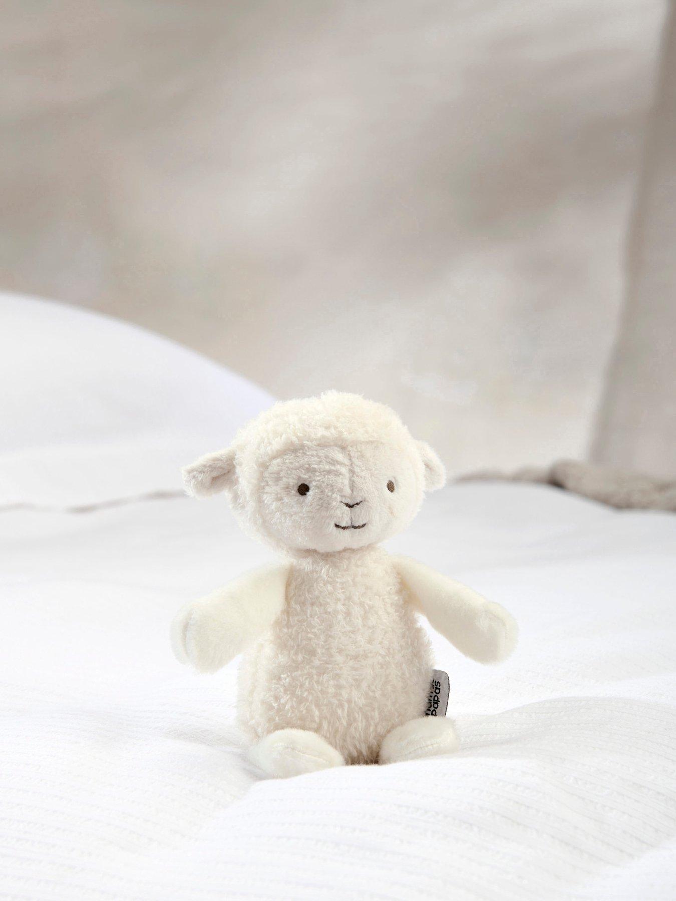 Mamas & Papas Welcome to the World Small Soft Toy, Lamb - Image 3
