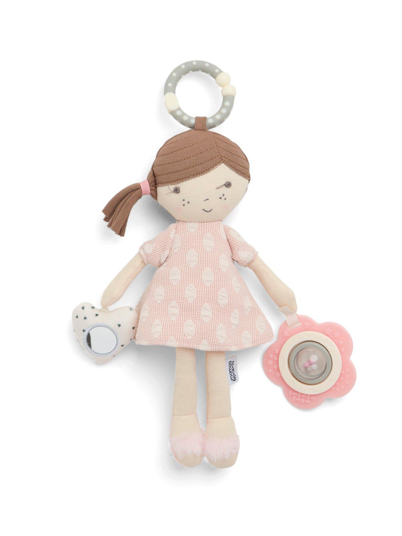 Mamas & Papas Bella Activity Toy - Chime Rattle Mirror - Image 2