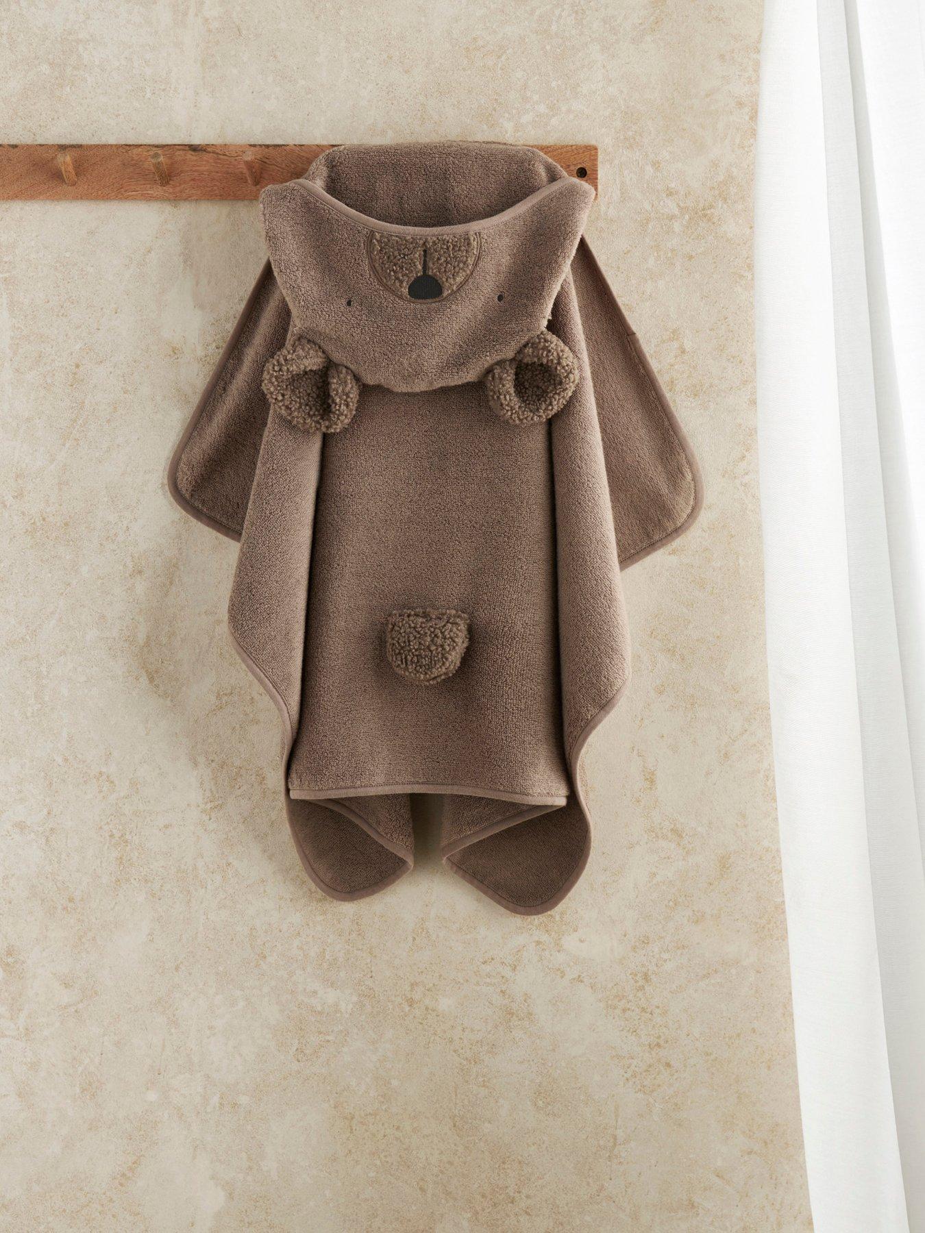 Image 1 of 5 of Mamas & Papas Hooded Towel - Bear