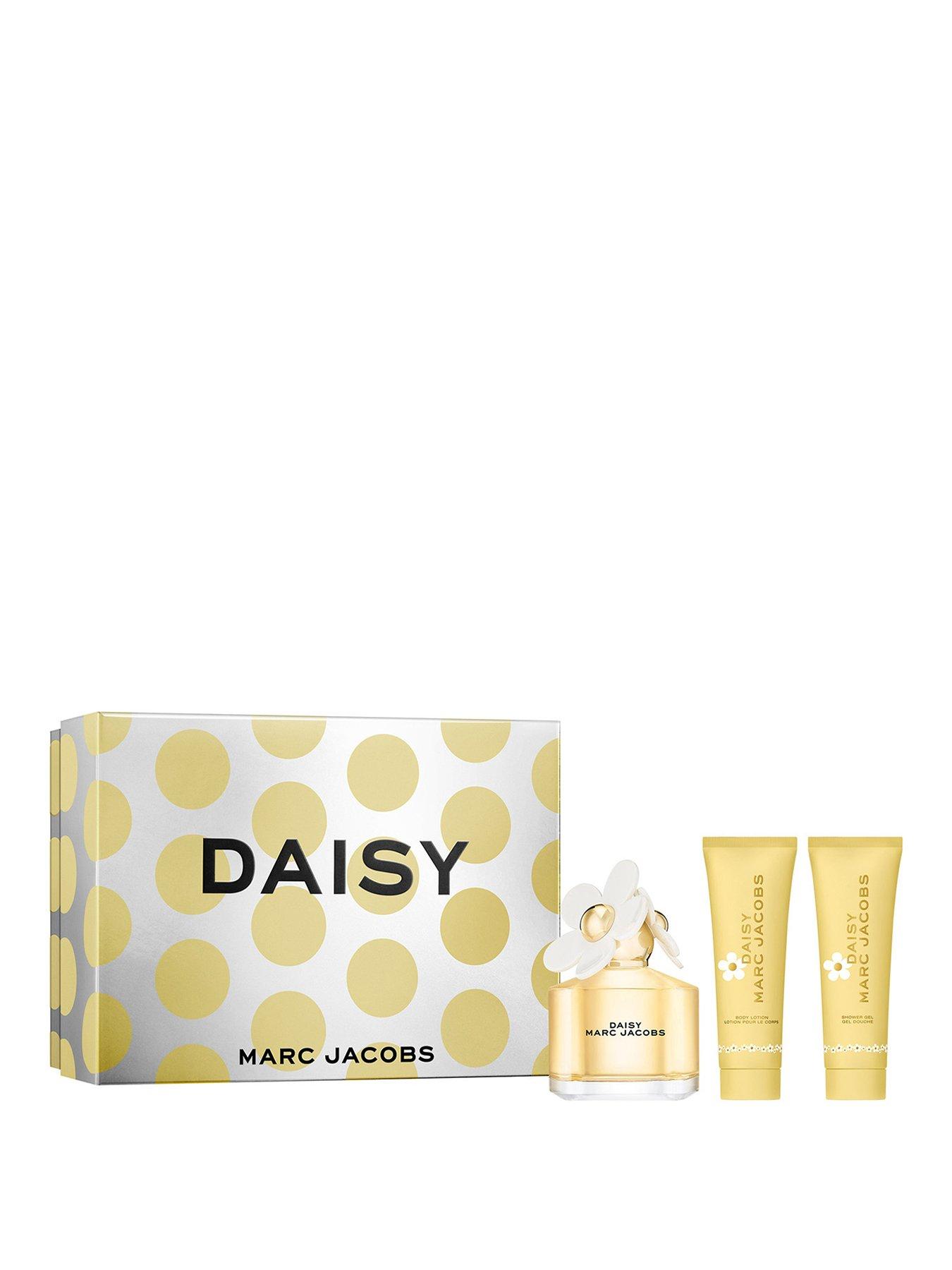 Image 1 of 5 of MARC JACOBS Daisy Eau De Toilette for Women, Body Lotion & Shower Gel Trio Gift Set