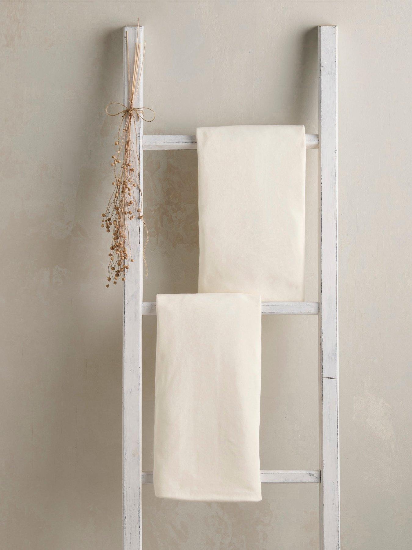Mamas & Papas Moses Basket Fitted Sheets - Cream - Image 3