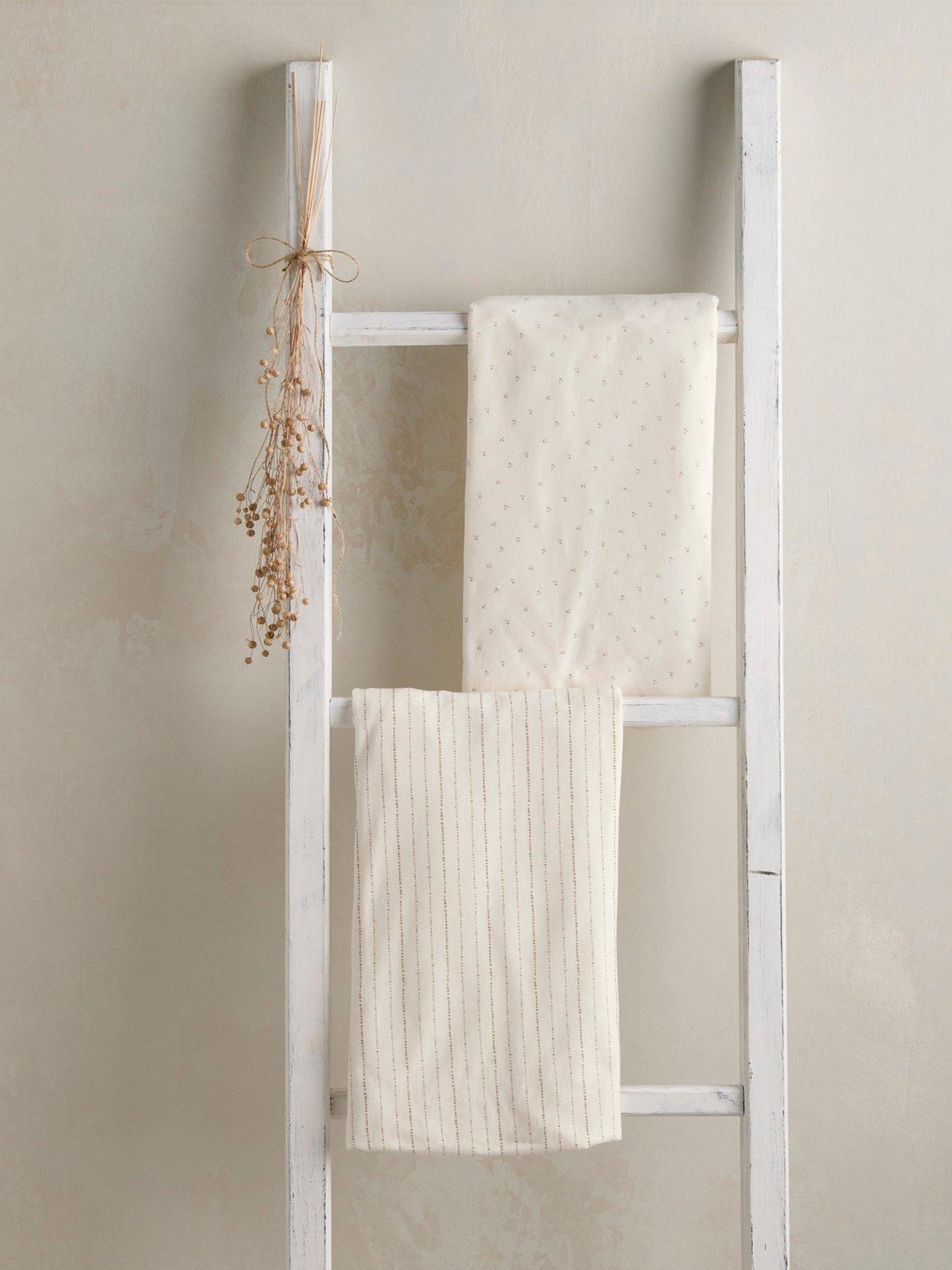 Mamas & Papas 2 Lua Crib Fitted Sheets (87X50Cm) Oatmeal